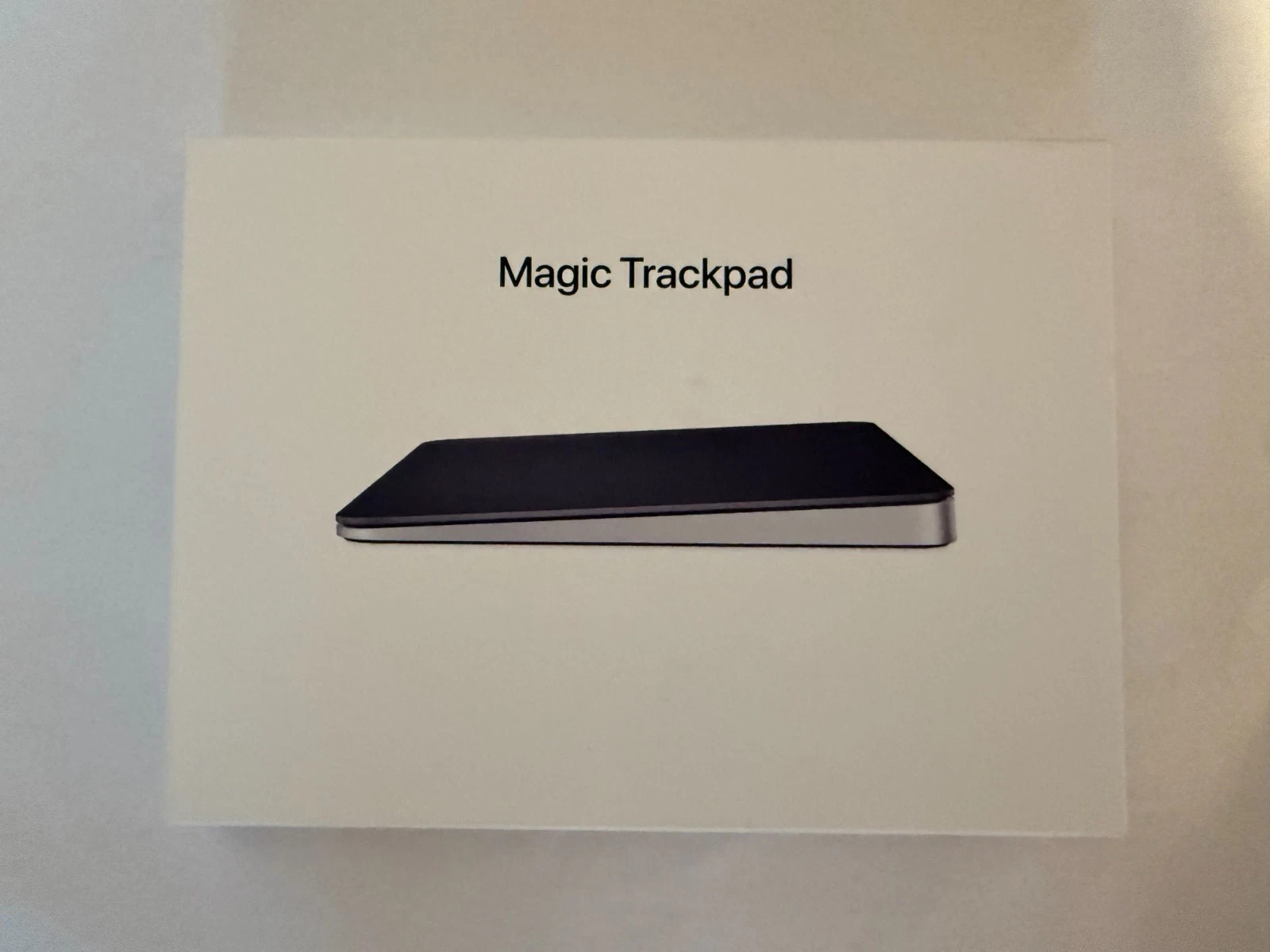 NEW sealed Apple Magic Trackpad Wireless Bluetooth Rechargeable Black MXKA3AM/A