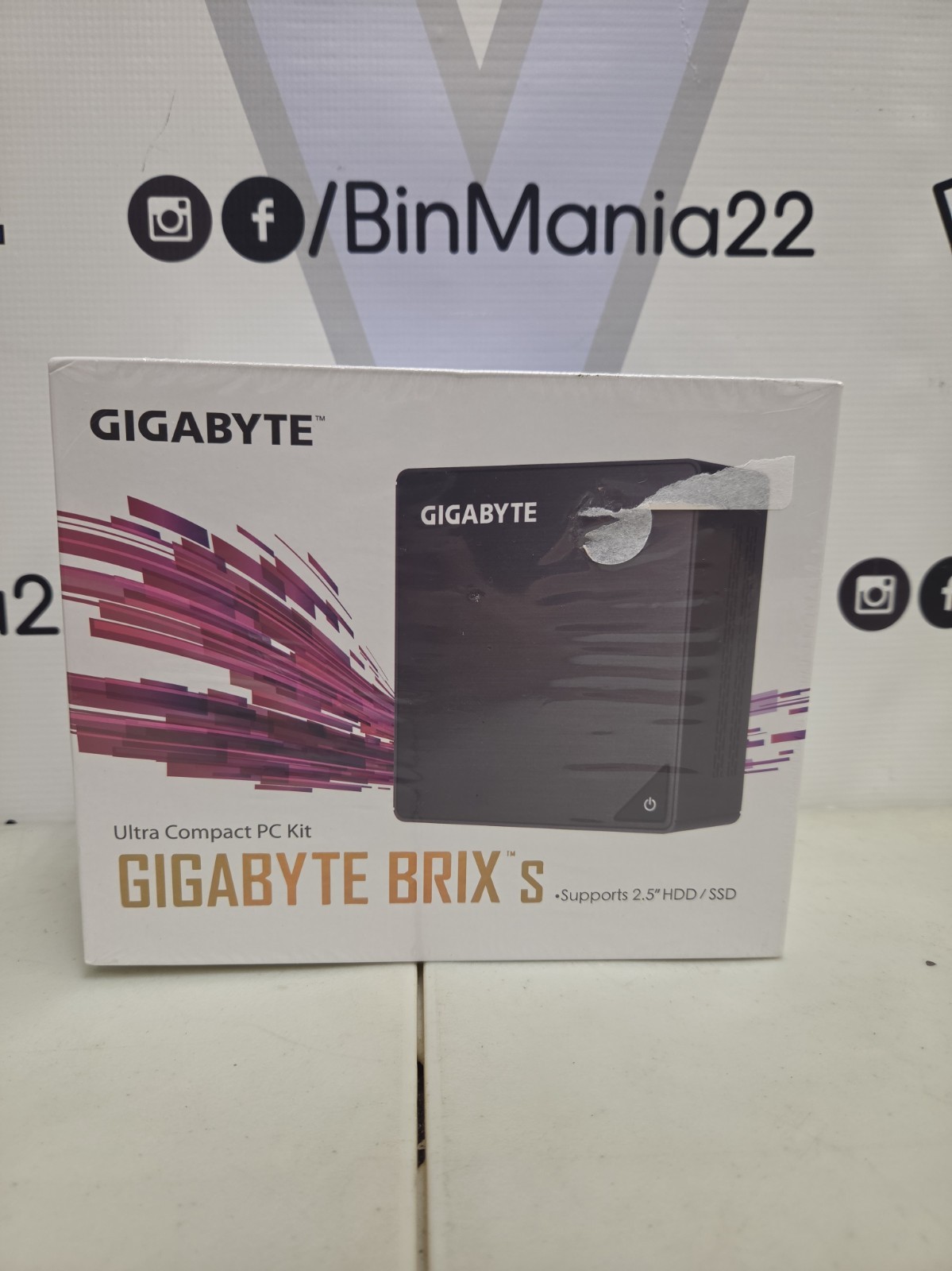 Gigabyte Brix S Compact Pc Kit GB-BRi3H-8130  New Factory Sealed