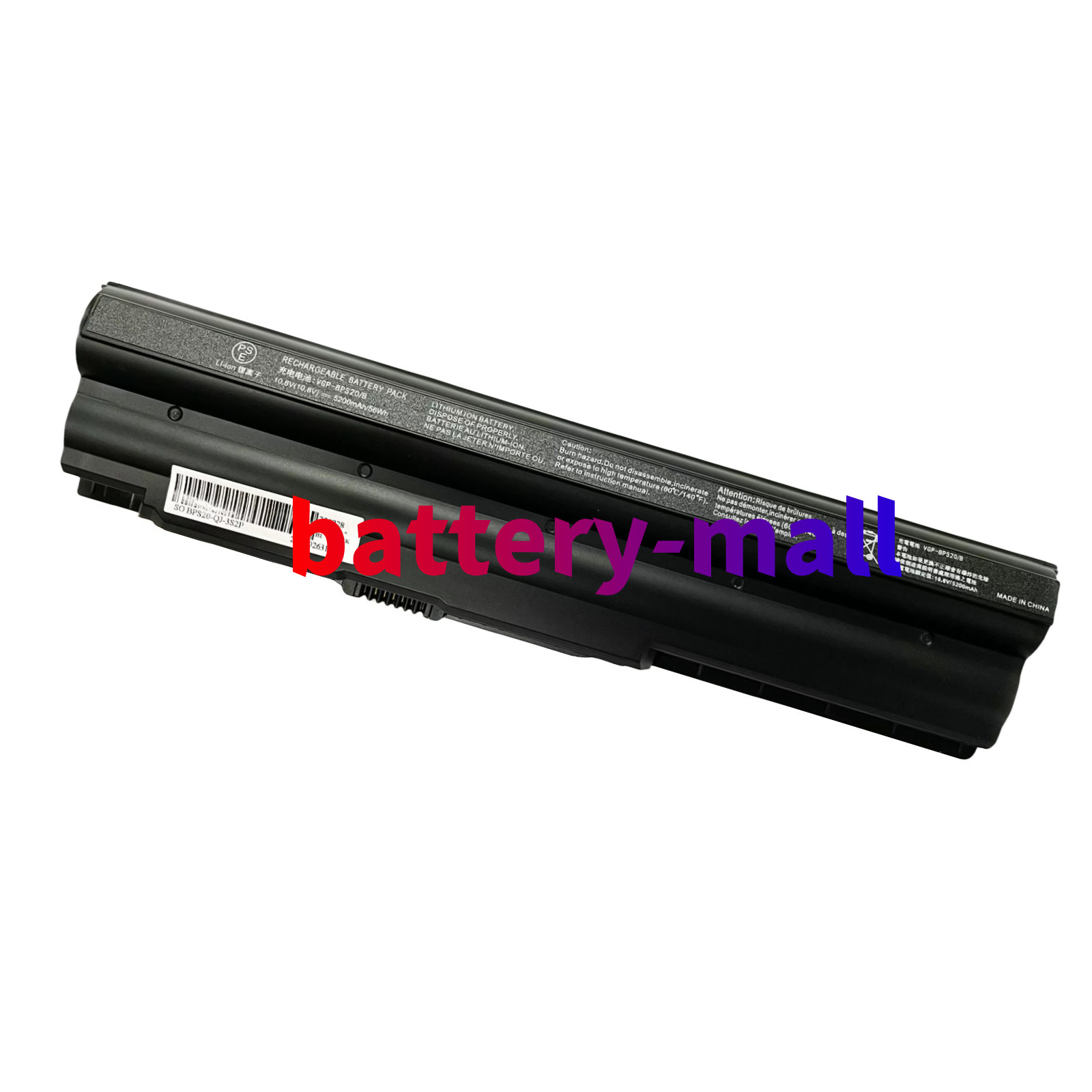 NEW VGP-BPS20/S Battery for SONY VAIO VPCZ116GG VPC-Z117 VGP-BPL20 VGP-BPS20B