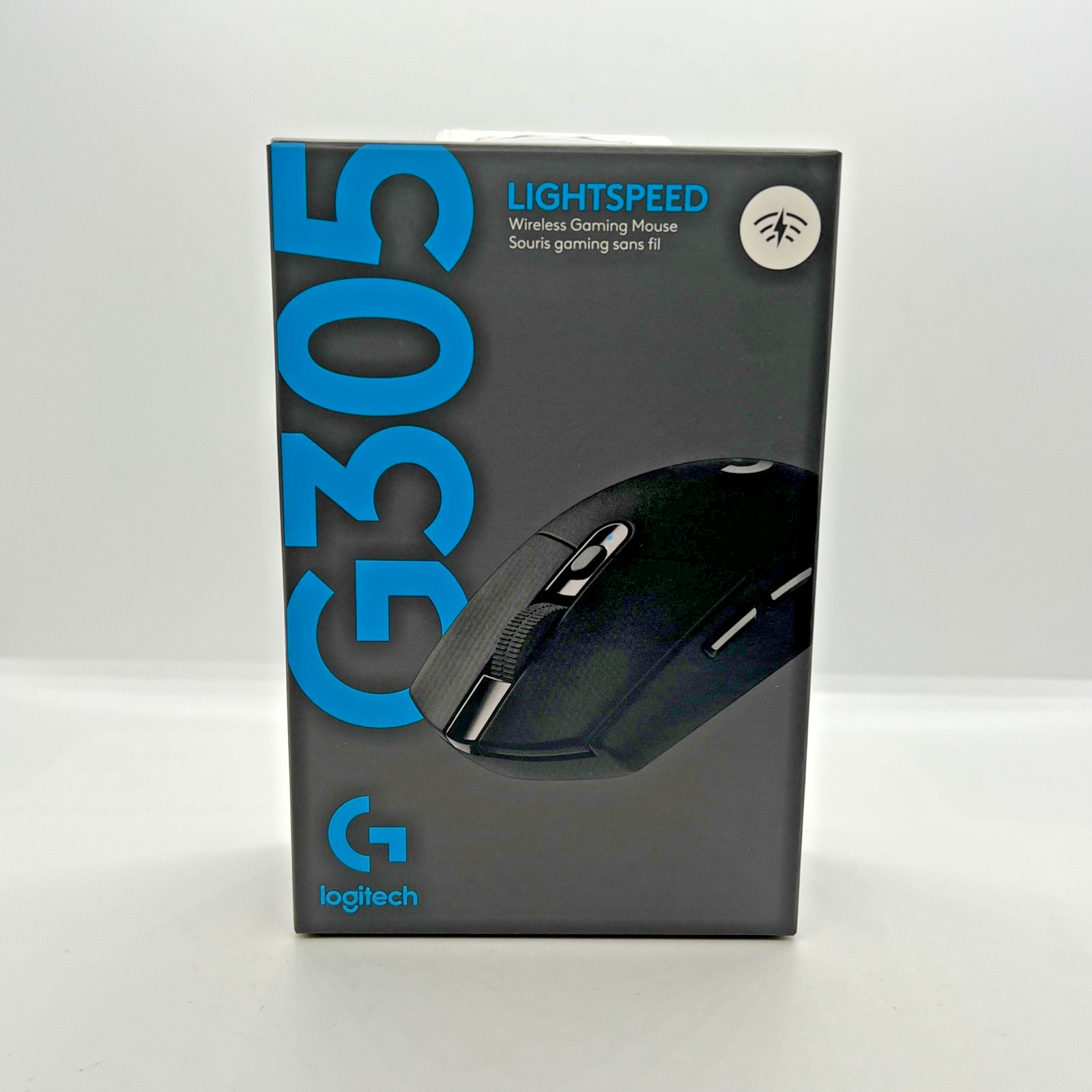 Logitech G305 LIGHTSPEED Wireless Gaming Mouse Black HERO 12K DPI NEW SEALED