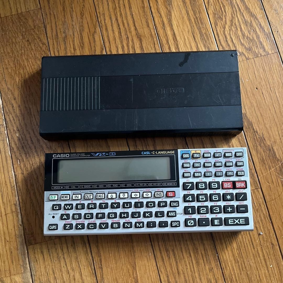Casio Pocket computer PC VX-4 Super College Function Calculator Tested Japan