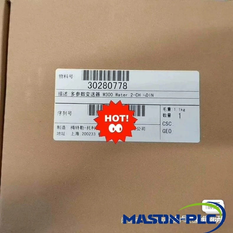1PCS FACTORY SEALED 30280778 / TRANSMITTER M300 WATER, METTLER TOLEDO