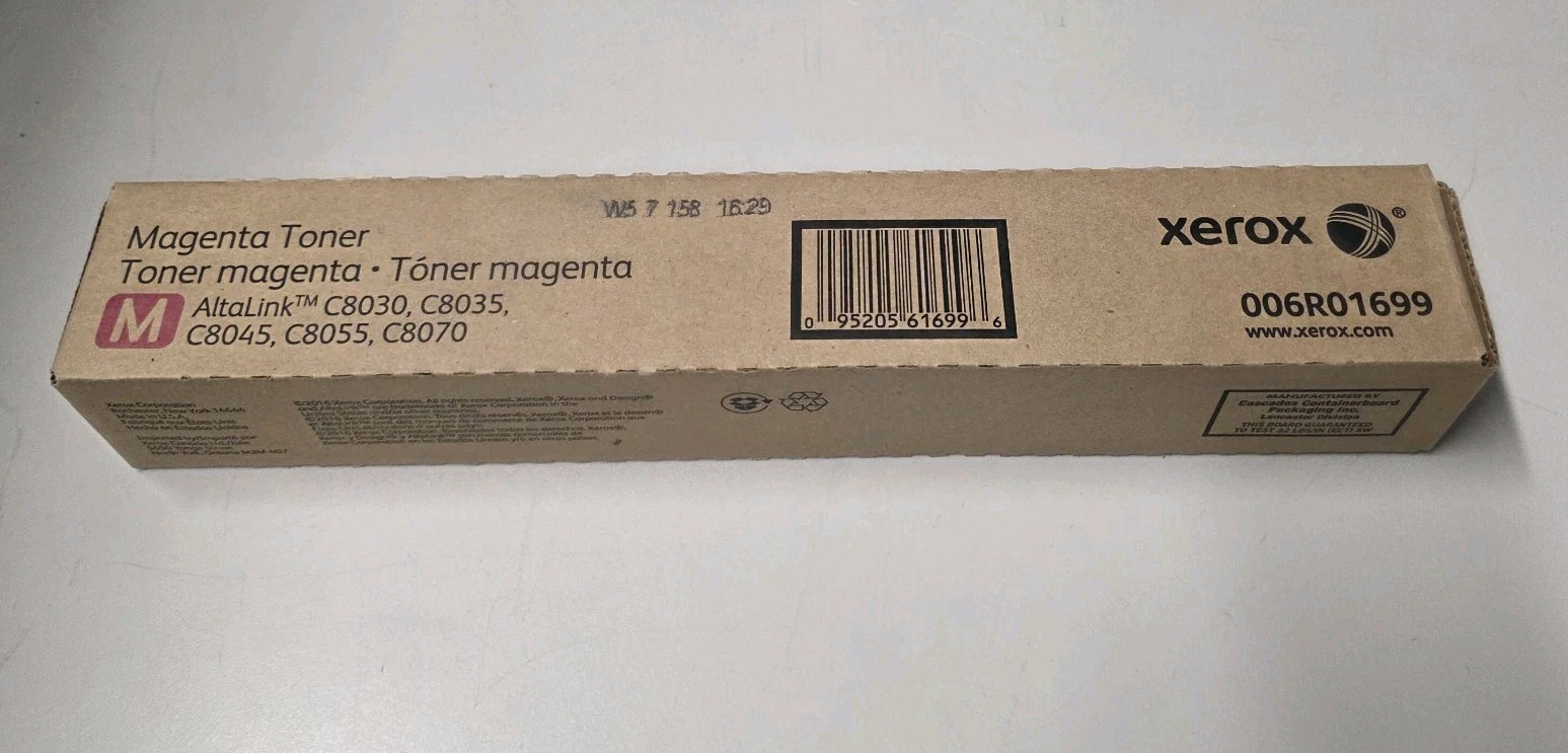 Genuine OEM Xerox Magenta Toner 006R01699 AltaLink C8030 C8035 C8045 C8055 C8070