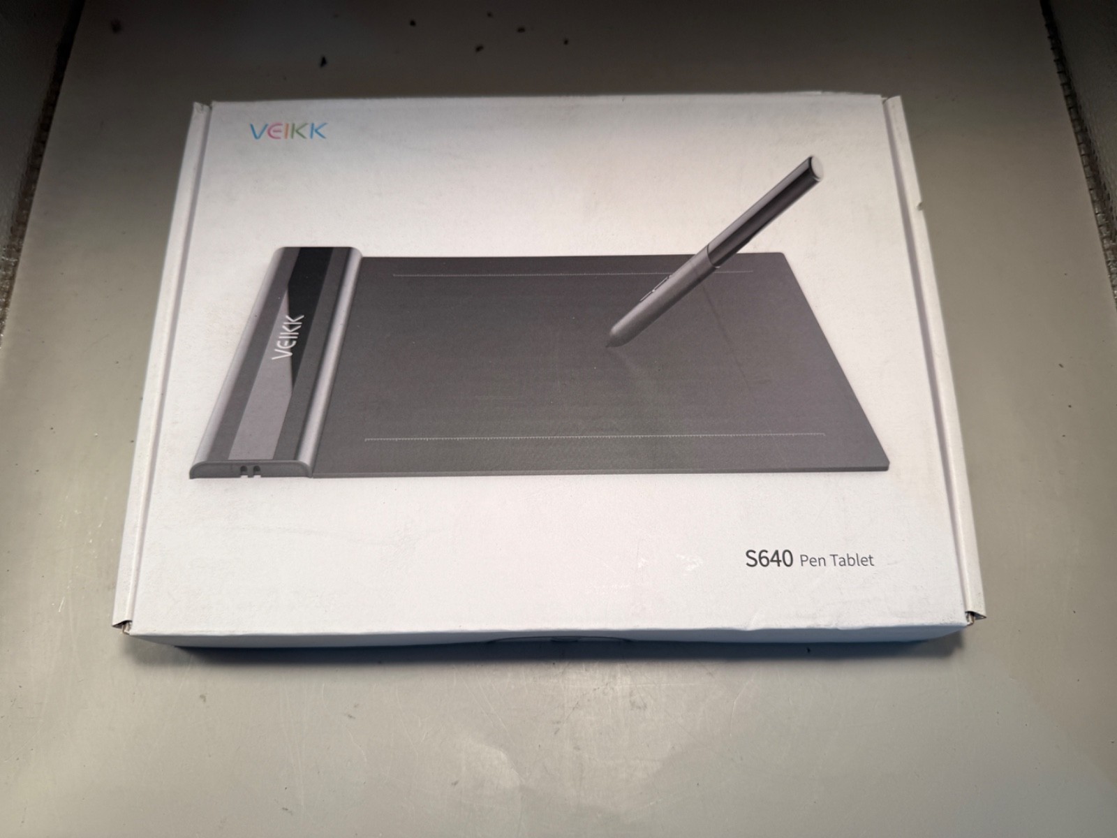 VEIKK S640 Digital Smart Drawing Pen Tablet 6”X 4” 8192 Pressure Sensitivity