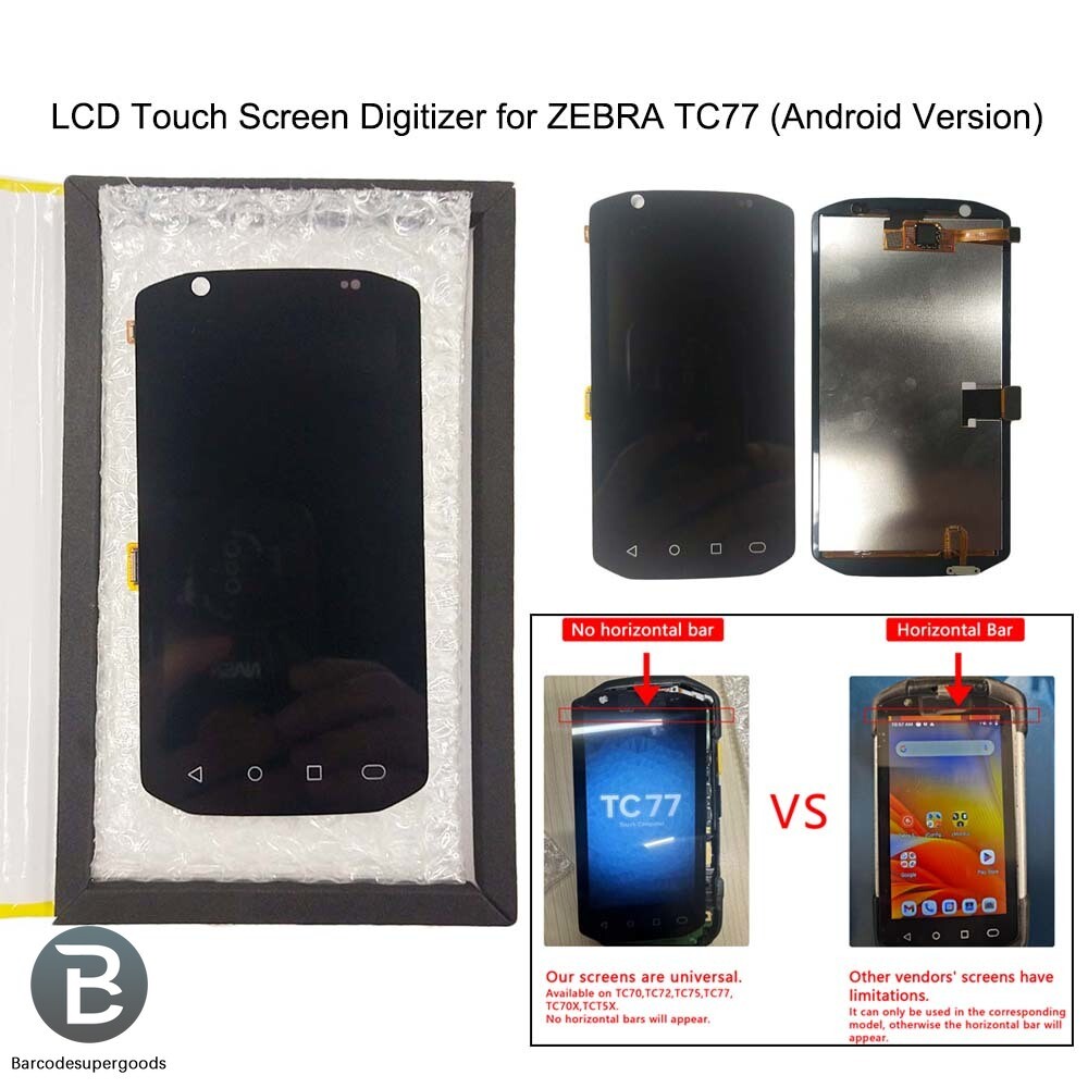 LCD Module Display+Touch Screen Digitizer for ZEBRA TC77 (Android Version)
