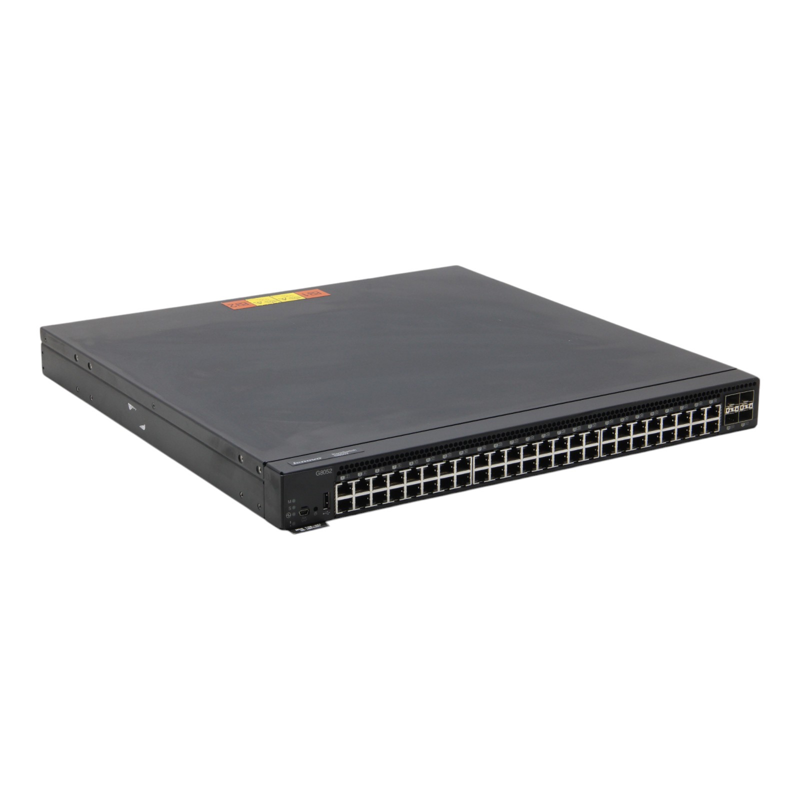 Lenovo G8052 48-Port RJ-45 4x 10GbE SFP+ 7159-HC1 00MY099 Switch or Rack Ears