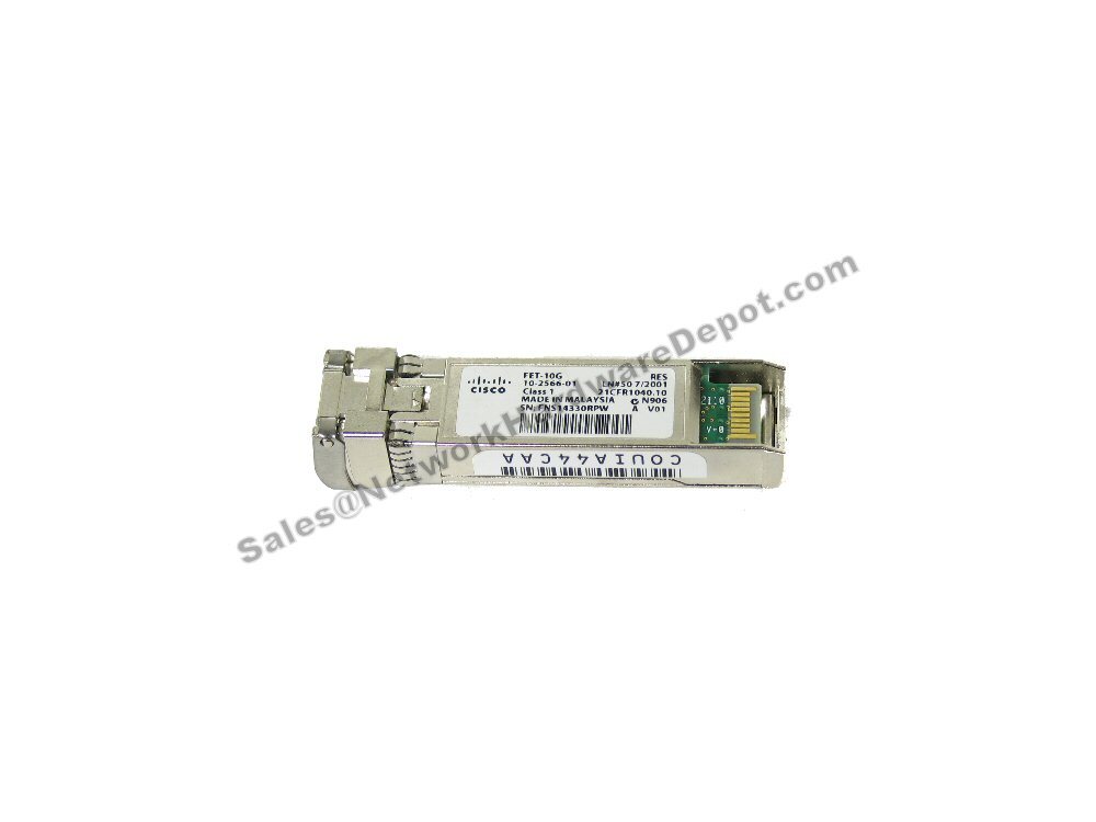 *LOT OF 2* Cisco FET-10G *Cisco Genuine* Fabric Extender SFP+ Module