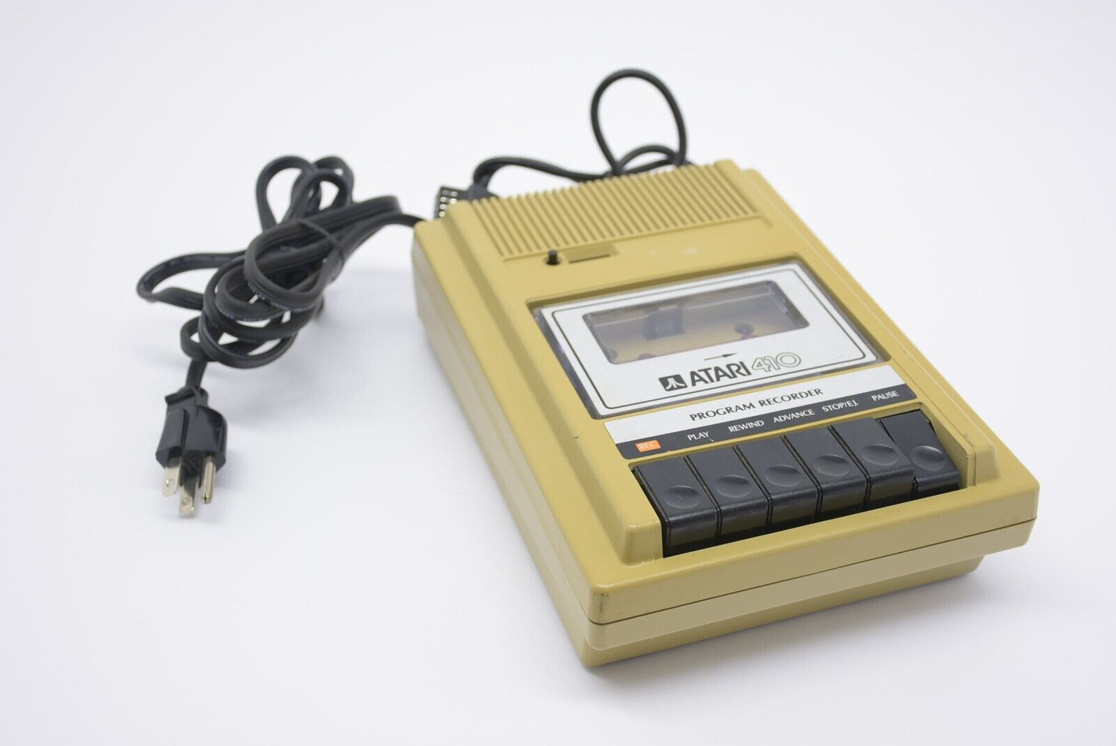 Atari 410 Program Recorder Data Cassette Player for 400 800 Computers Untested