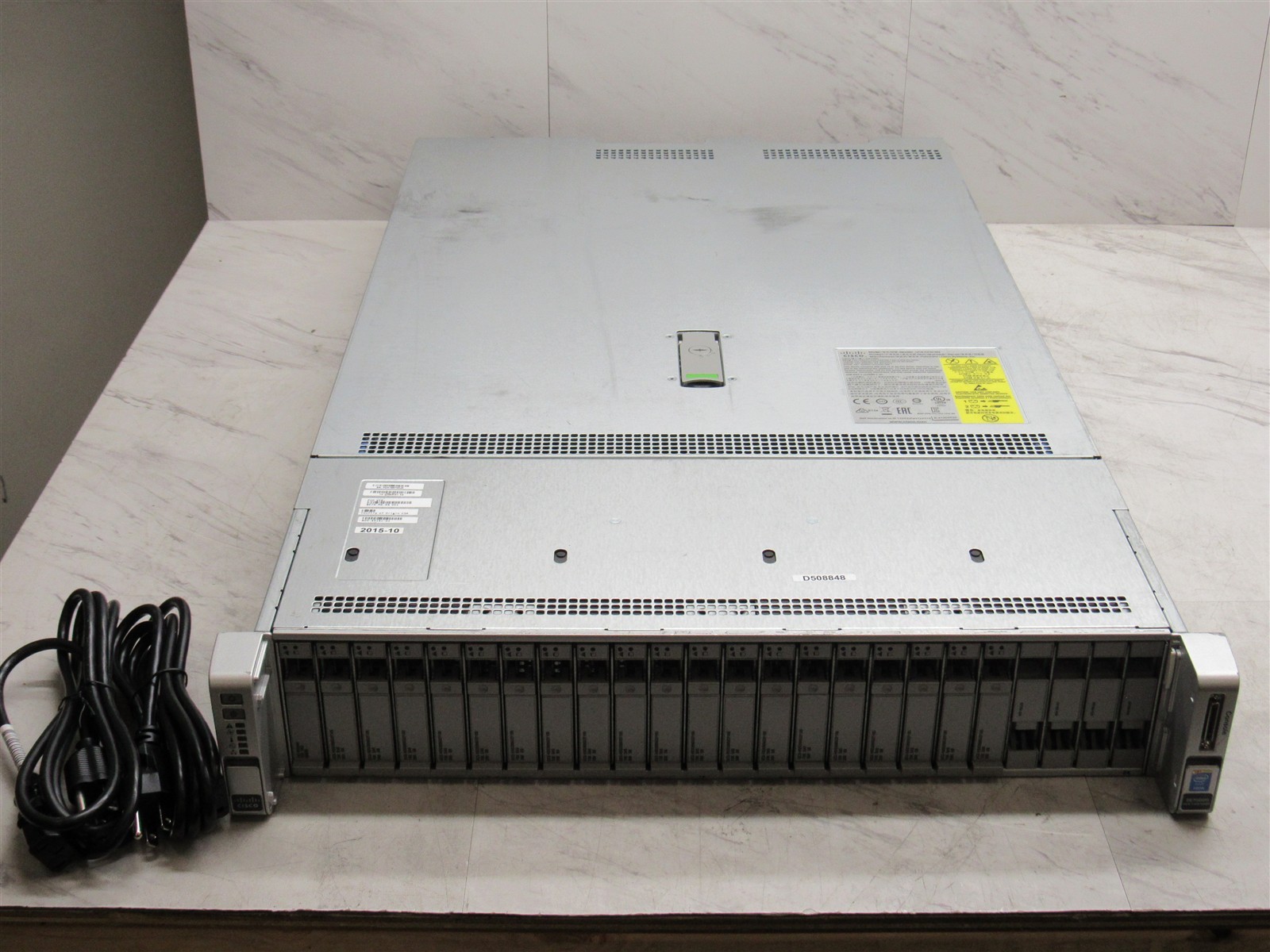Cisco UCS C240 M4 Dual Intel Xeon E5-2620 v3 LGA3647 DDR4 24-Bay NVMe Server 