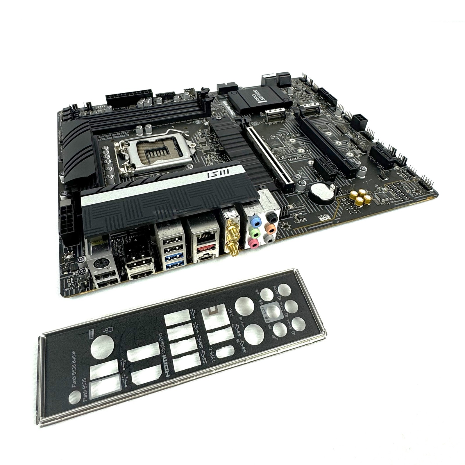 MSI Z590 PRO WIFI ATX Motherboard 10th/11th Gen Intel LGA1200 DDR4 HDMI DP w/ IO