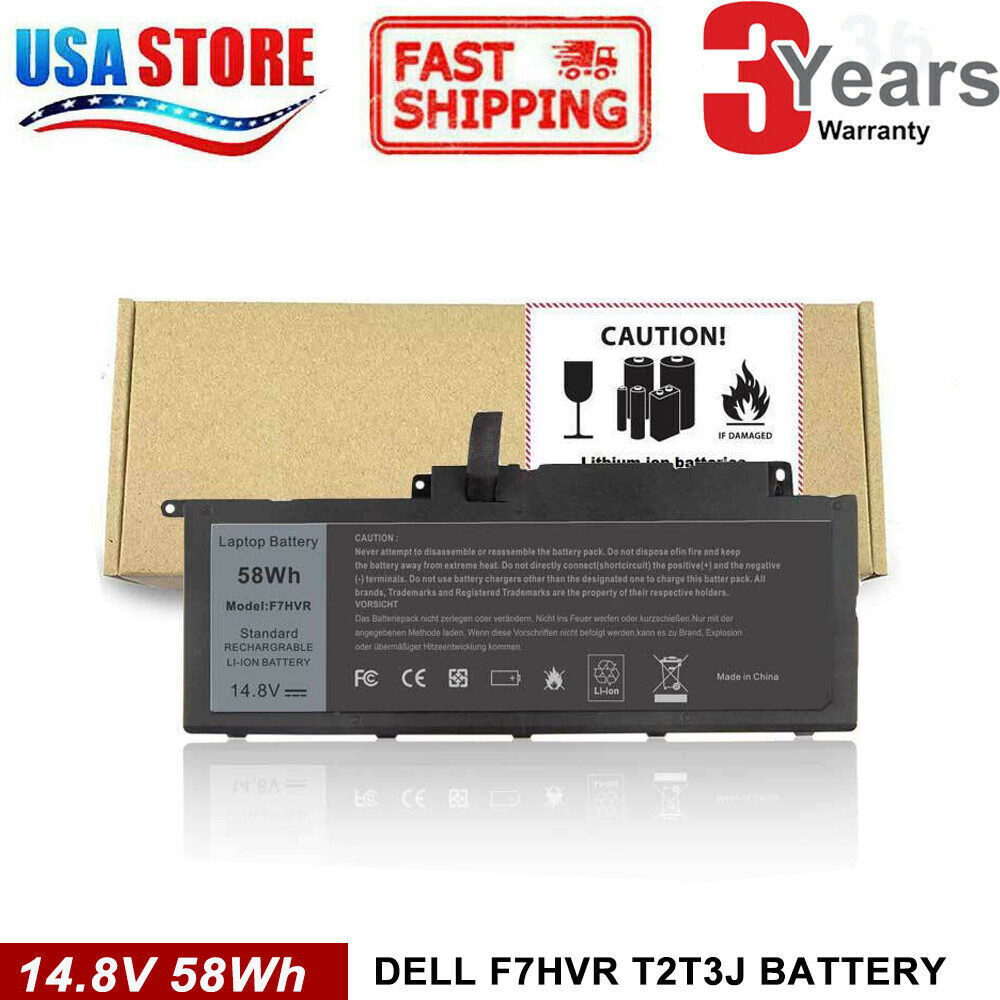 58WH Battery for Dell Inspiron 15 7537 17 7737 F7HVR 062VNH G4YJM T2T3J Laptop
