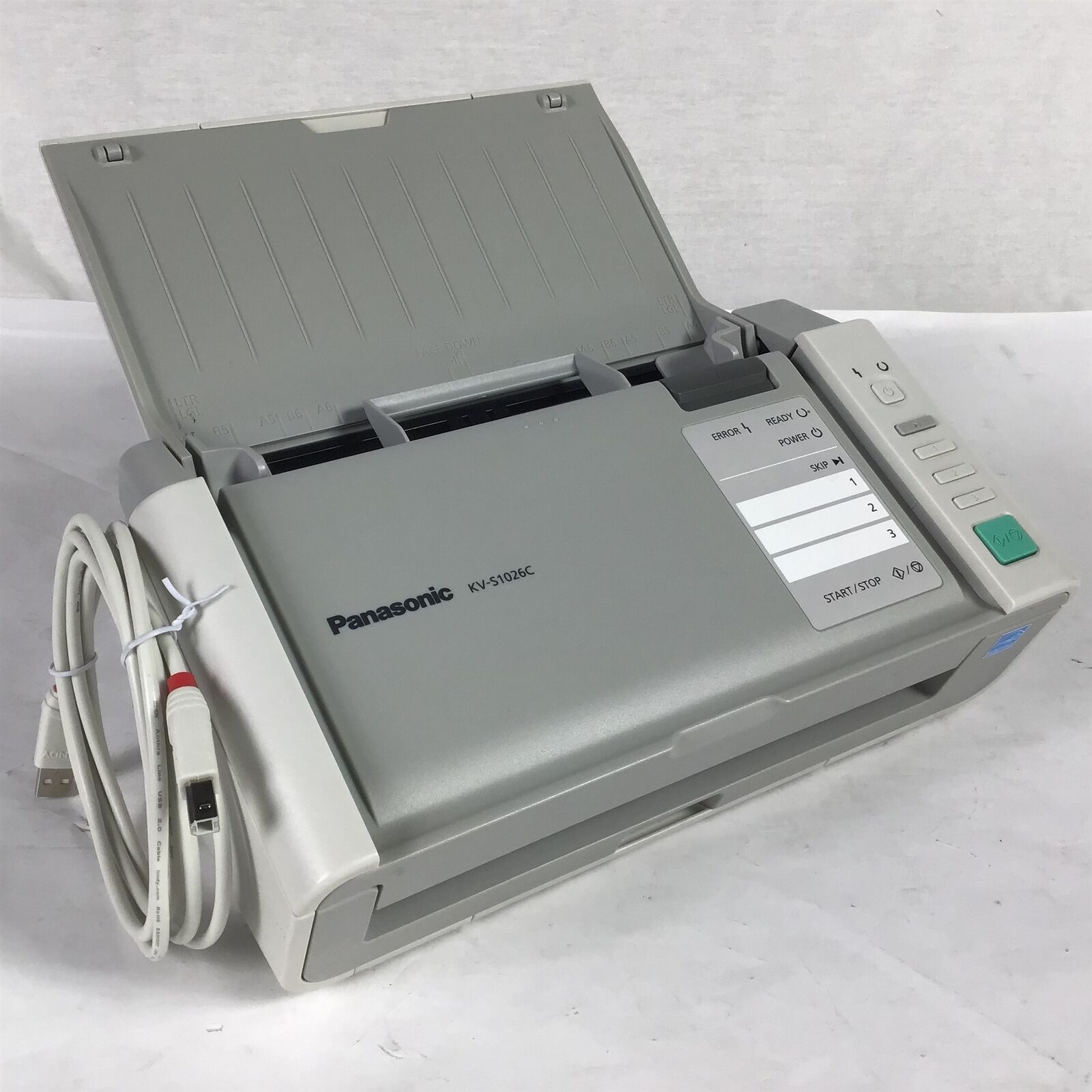 Panasonic KV-S1026C High Speed Duplex Color Document Scanner w/ USB -No Adapter