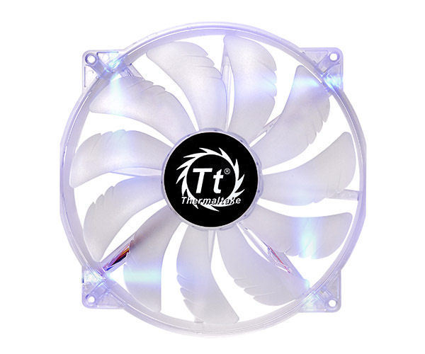 Thermaltake CL-F016-PL20BU-A Pure 20 LED 200mm x 200mm x 30 mm Fan