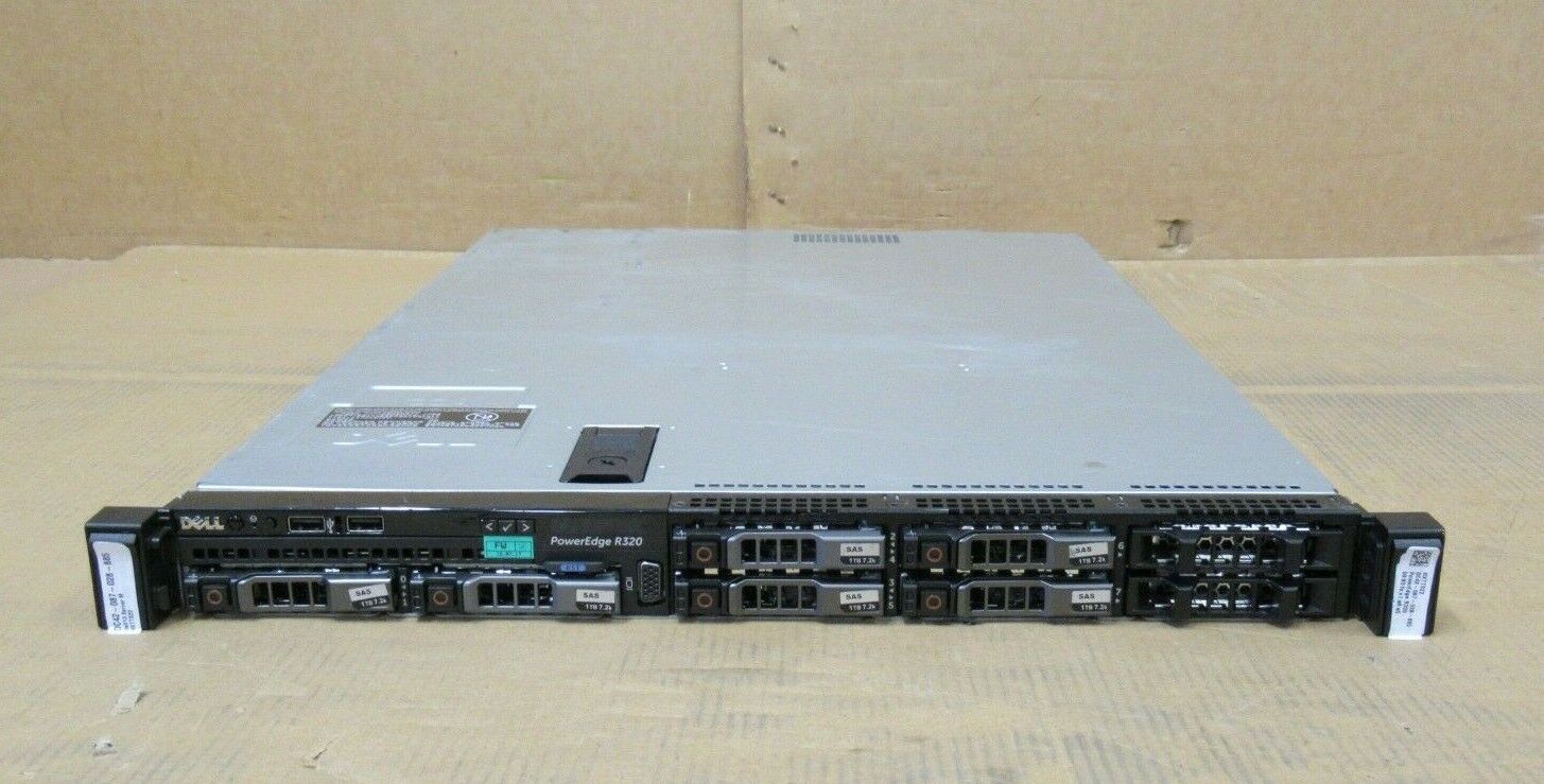 Dell PowerEdge R320 Six-Core E5-2430 2.20GHz 48GB Ram 6 x 1TB RAID 1U Server