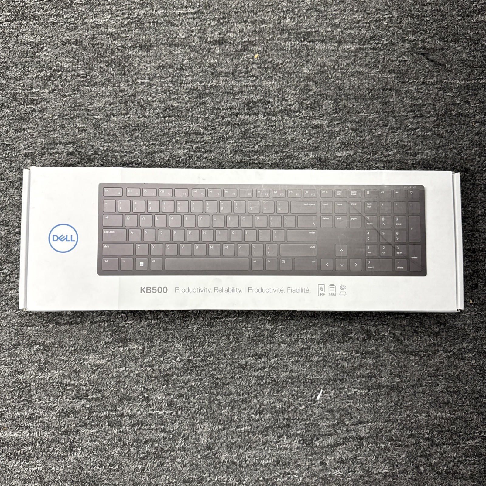 NEW DELL KB500-BK-R-US Dell Keyboard - Wireless Connectivity Plunger Keyswitch