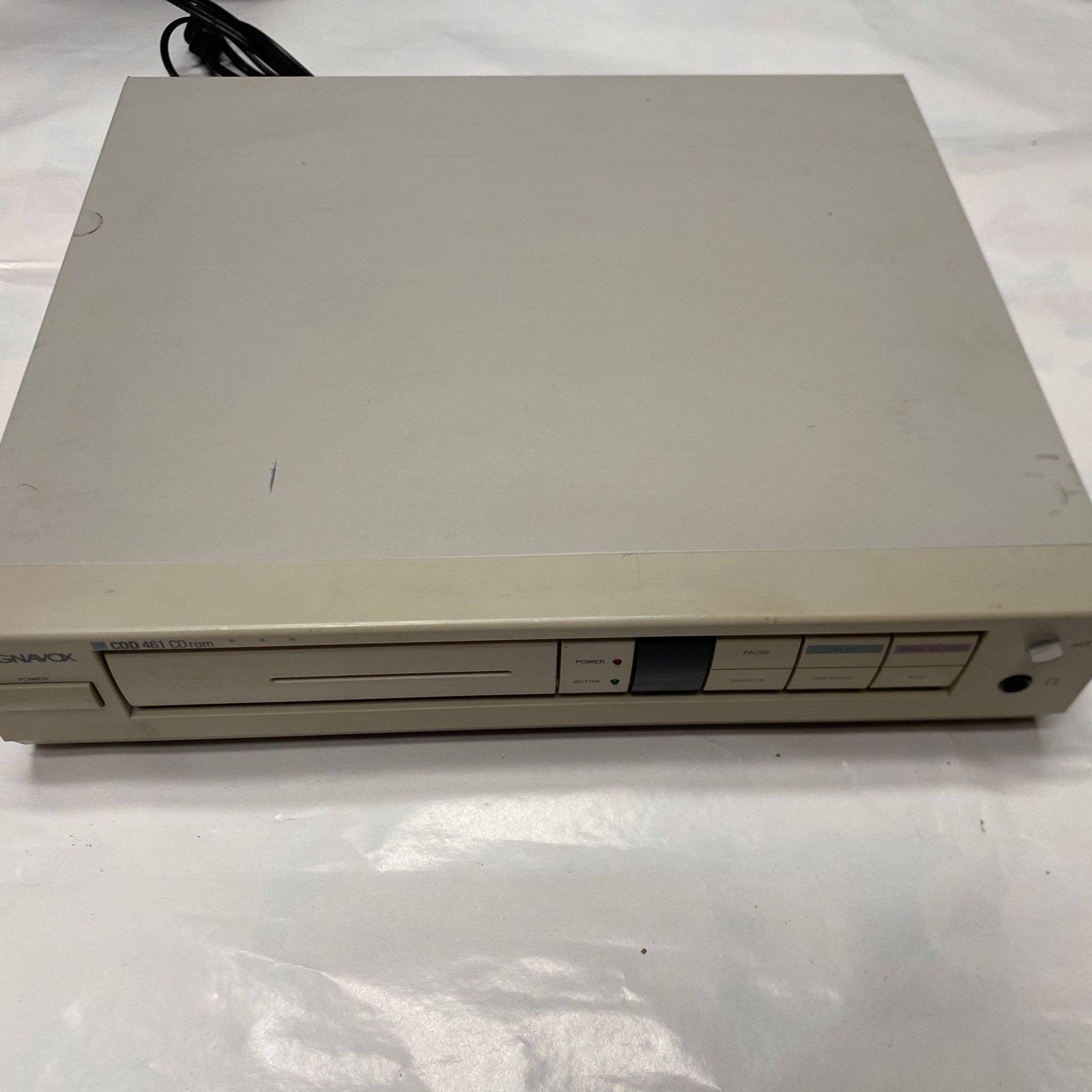 Philips Magnavox CDD-461 Single Disc CD ROM Player