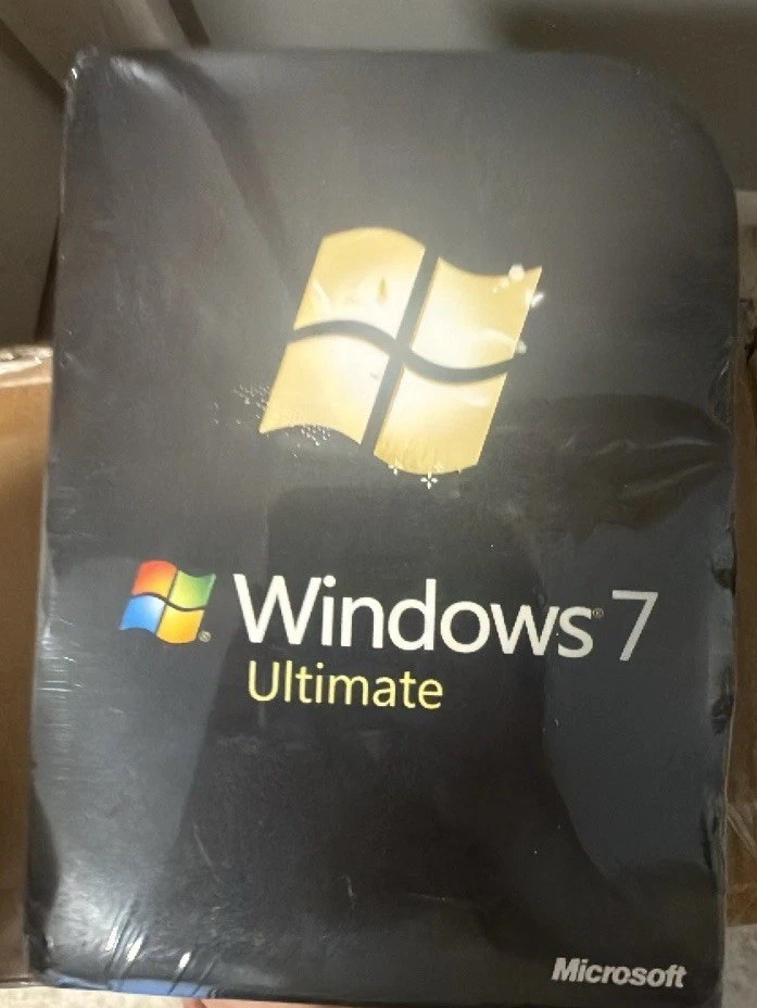 Microsoft Windows 7 Ultimate 32/64 Bit DVD -Full Retail Version -New sealed Box