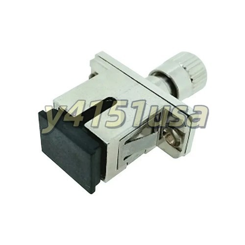 1PC SMA Female-SC Optical Fiber Connector  Female Hybrid Adapter Flange Coupling