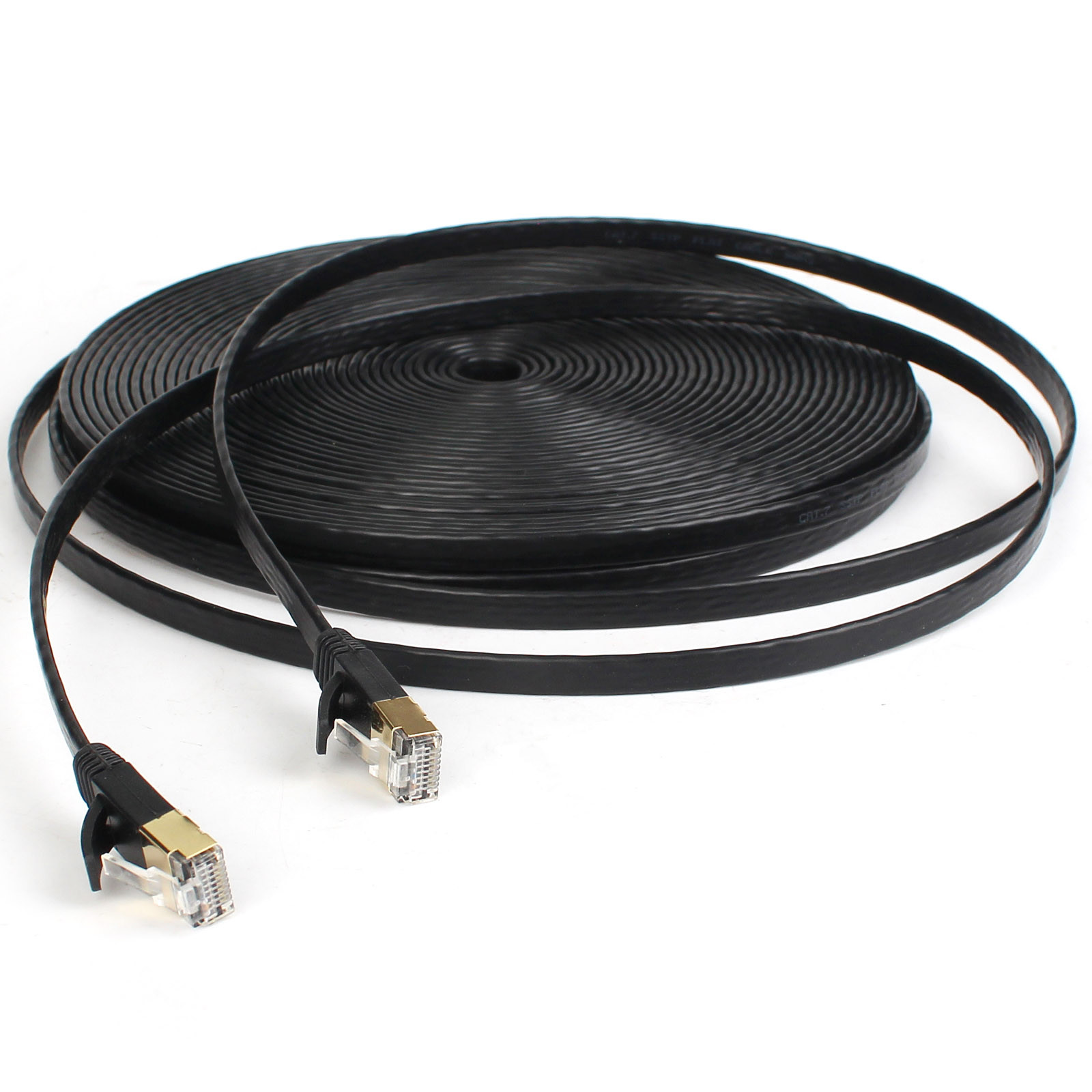 [Ultra-Fast] Cat7 Cat6a Cat5 Ethernet Cable Lan Network RJ45 Patch Cable - 50ft