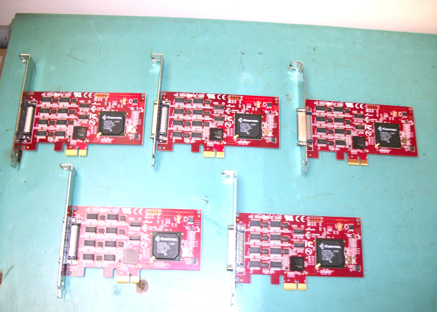 LOT OF 5 - COMTROL 5002505 RocketPort Express Quad Octa PCIe Serial Adapters NEW