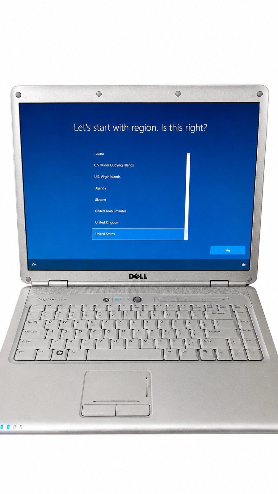 DELL INSPIRON 1525 INTEL PENTIUM DUAL CORE 1.86GHz 3GB RAM WIN 10 Pro *Bad Batt*