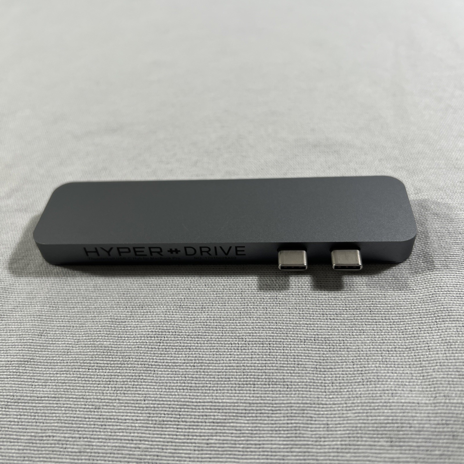Hyperdrive Pro 8-in-2 USB-C Hub Adapter for MacBook Pro Air Gray