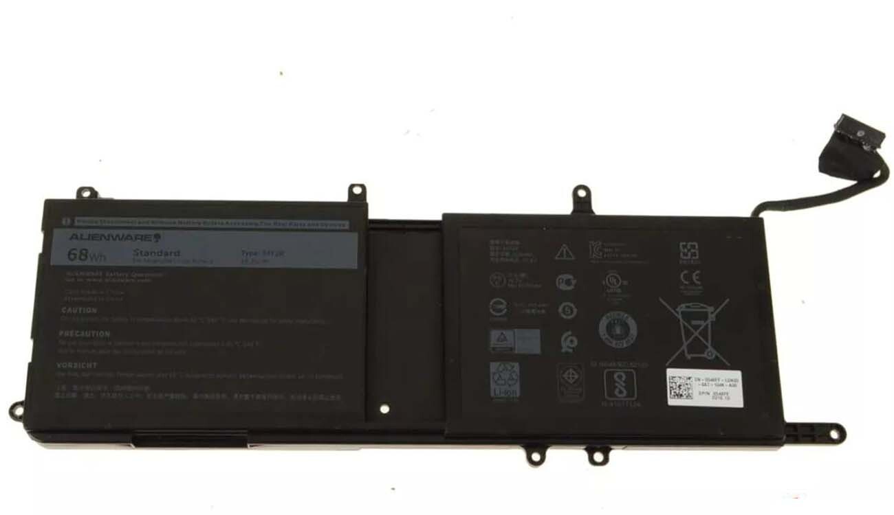 Genuine Battery 68Wh 44T2R HF250 MG2YH 546FF For D ell Alienware 15 17 R3 R4 R5