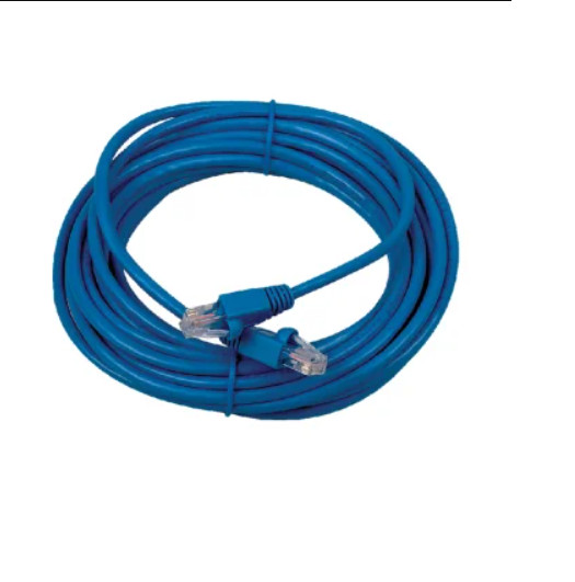 PE RCA CAT-5E 100-MHz Network Cable, Blue (25 Ft.)
