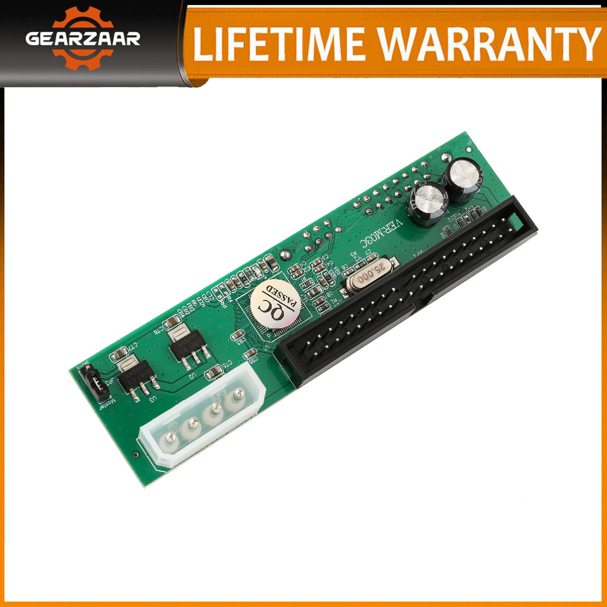 IDE PATA Disk to SATA Motherboard Parallel ATA Converter Green Geartronics JP103
