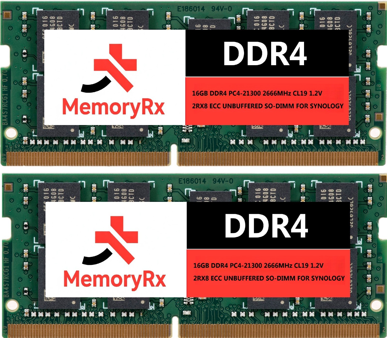 32GB (2X16GB) DDR4 MEMORY Compatible with Synology DiskStation DS925+