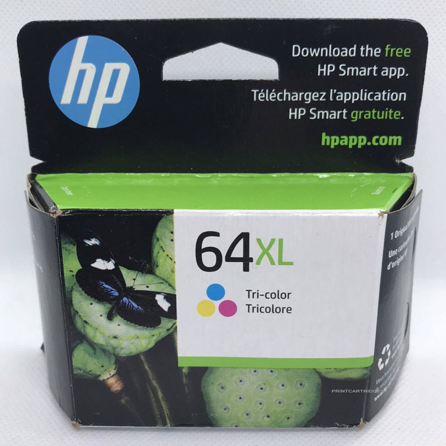 Genuine HP 64XL High Yield Ink Cartridge Tri Color (N9J91AN)