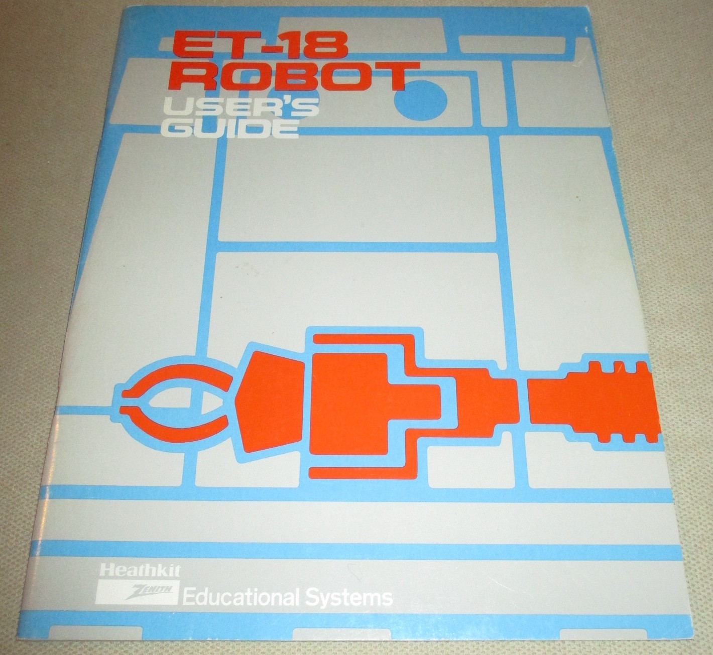 Vintage Heathkit Hero Robot ET-18 User's Guide 1982