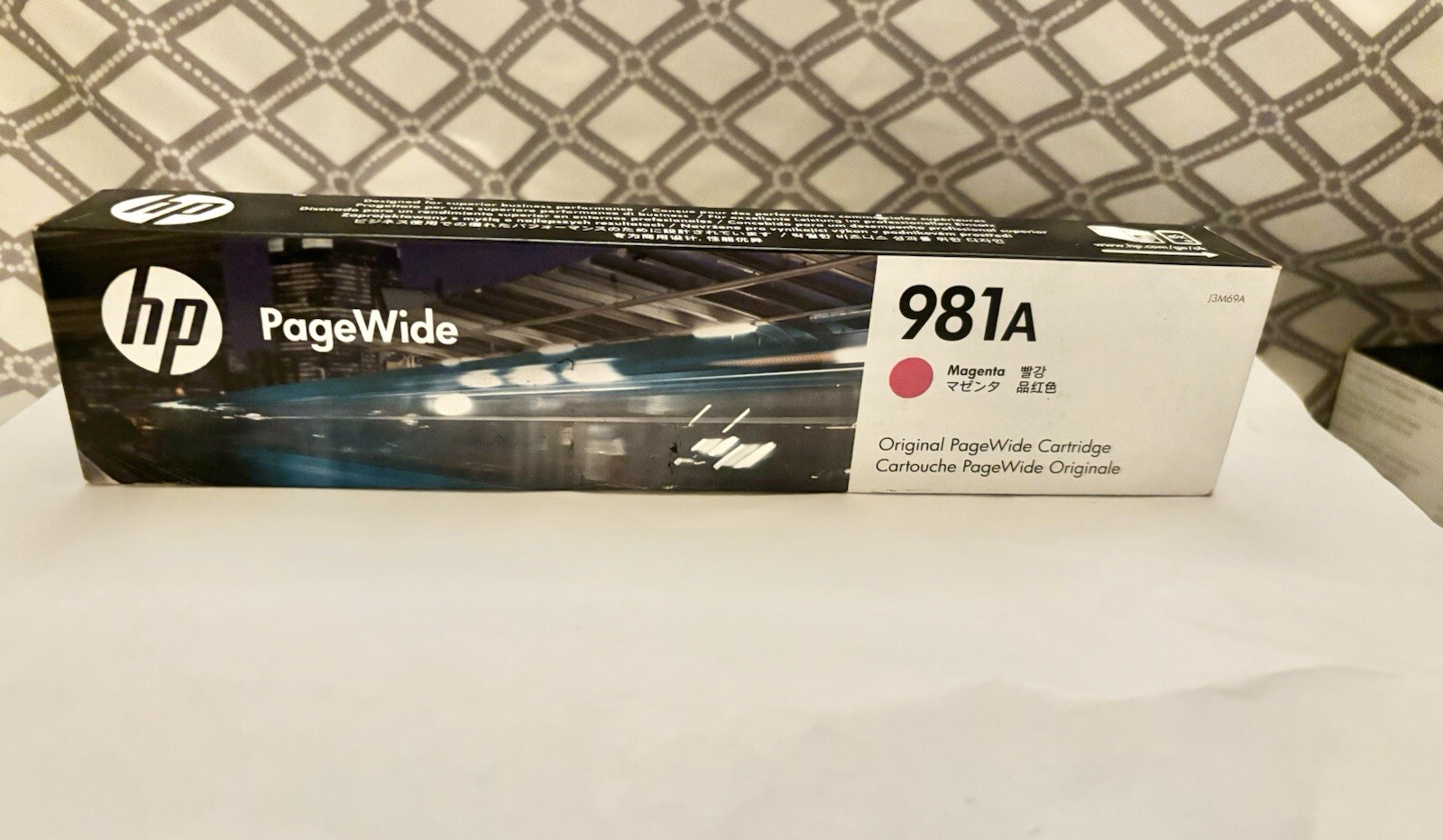 Genuine HP 981A Magenta 70ml PageWide Enterprise 556 586 expired 2021