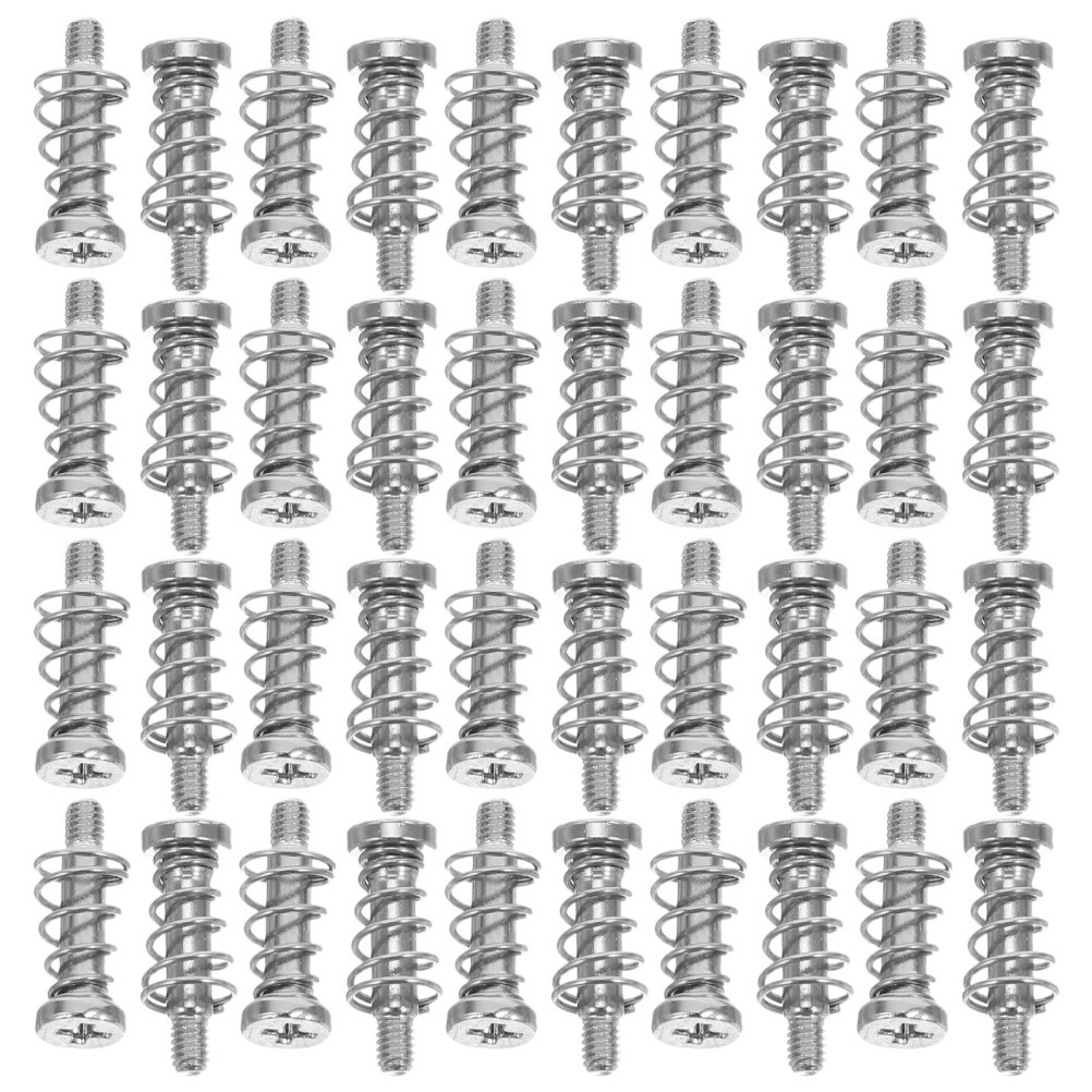 100Pcs Reusable Carbon Steel Backplate Spring Screws for Pc Radiator and Fan Fix