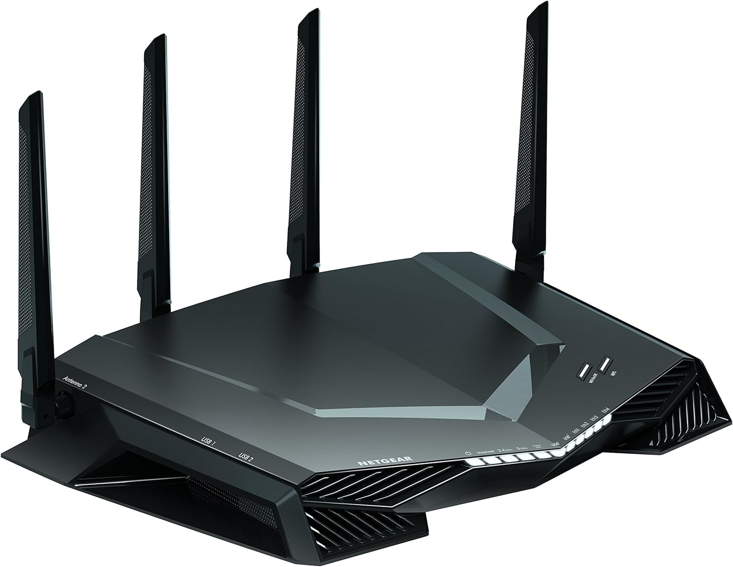 NETGEAR Nighthawk Pro Gaming XR500 Wi-Fi Router XR500-100NAS - BLACK