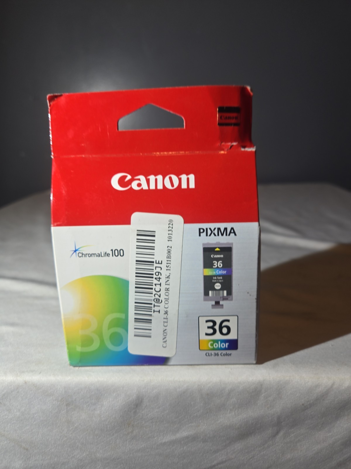 Genuine New Canon Pixma 36 Color Ink Tank Cartridge CLI-36 Color