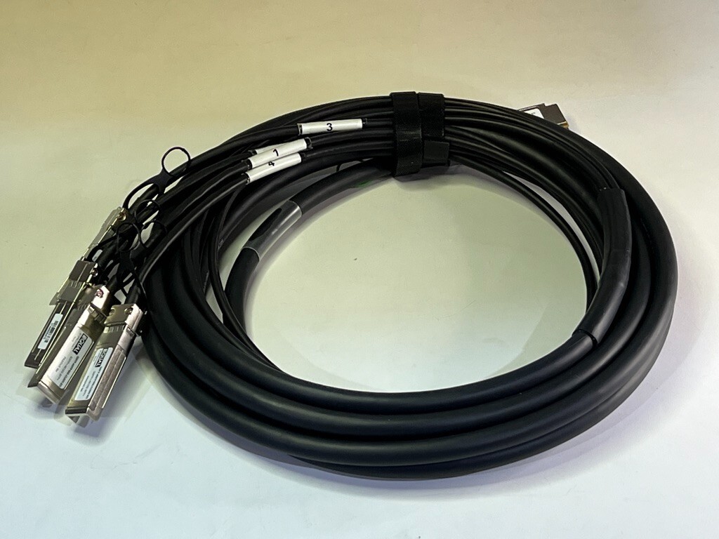Equal Optics QSFP-4SFP10G-5M-EO QSFP - SFP+ 5m Cable For Cisco 40GBase-CU Twinax