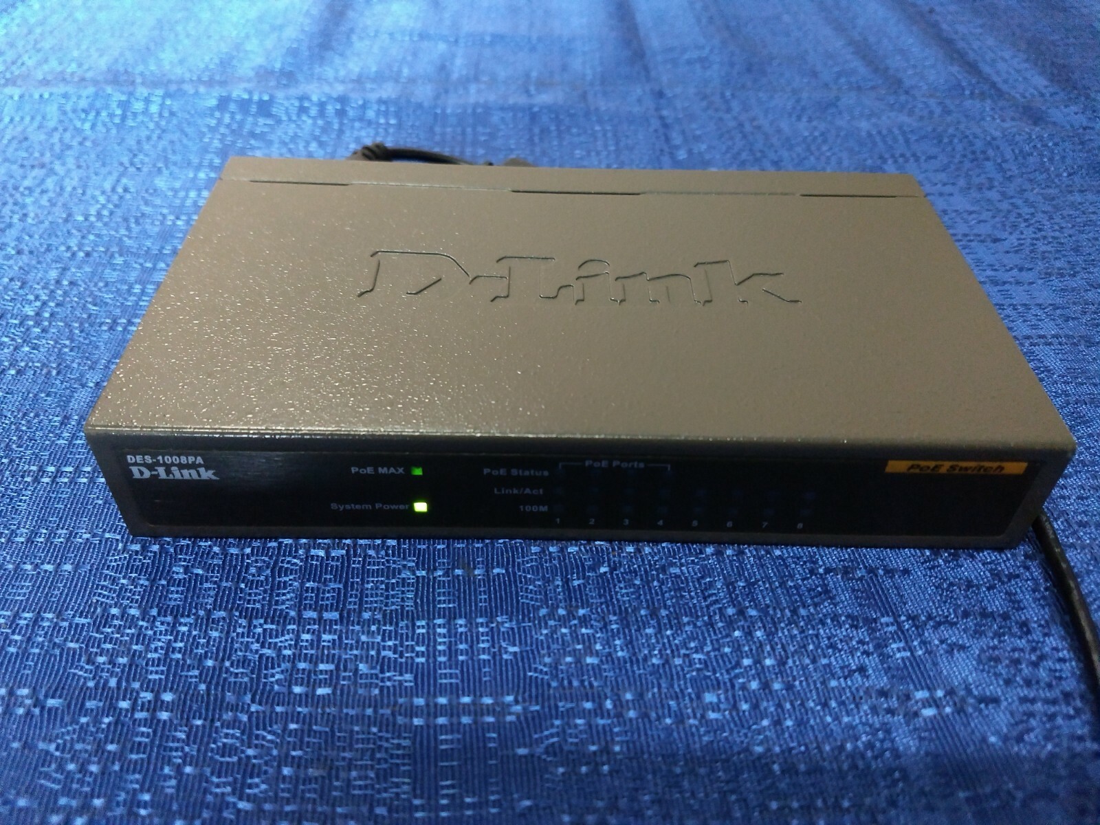 D-Link DES-1008PA 8 Port POE Switch
