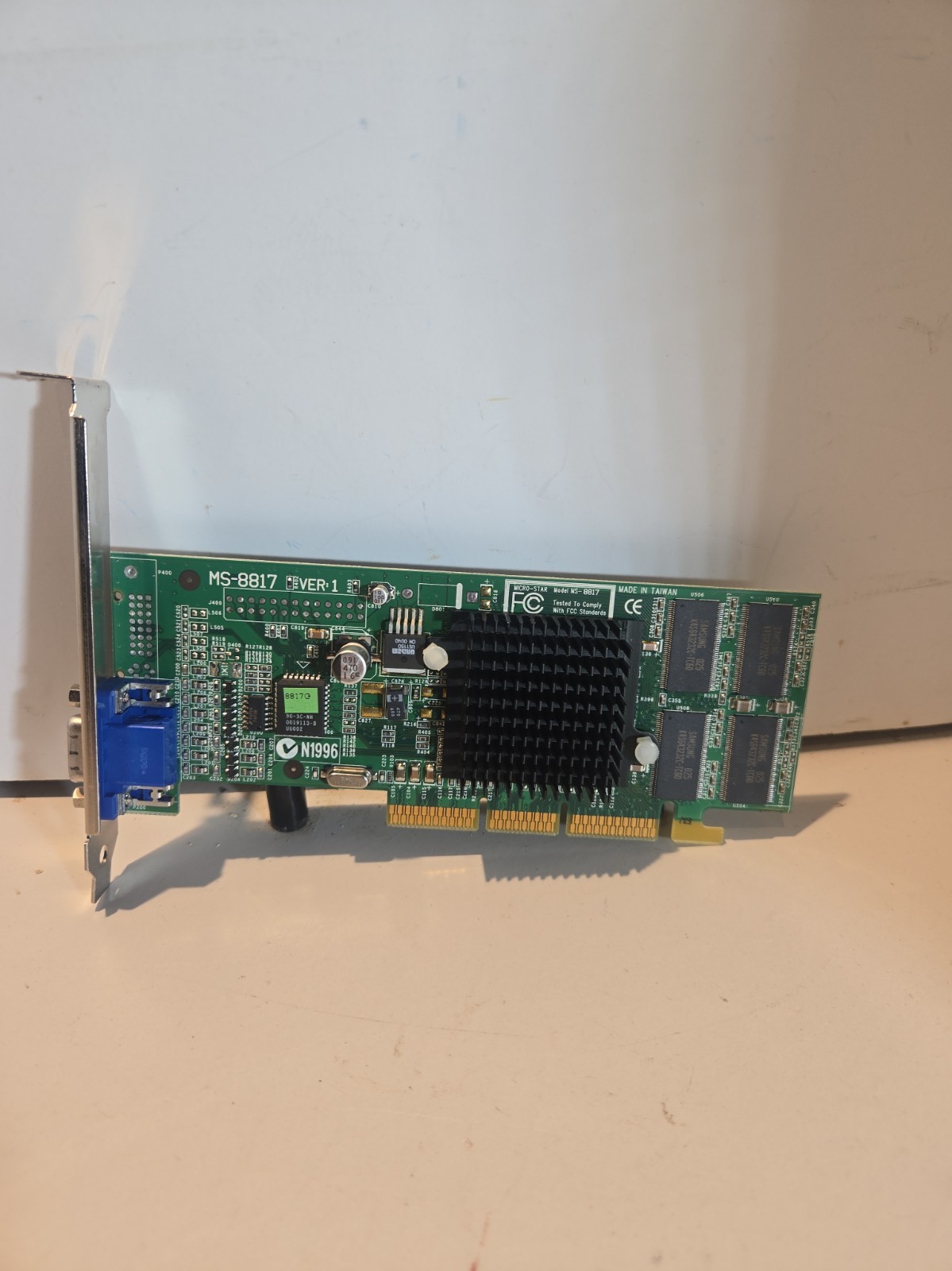 MSI NVIDIA GeForce 2 MX400 32MB Universal AGP VGA Video Card MS-8817