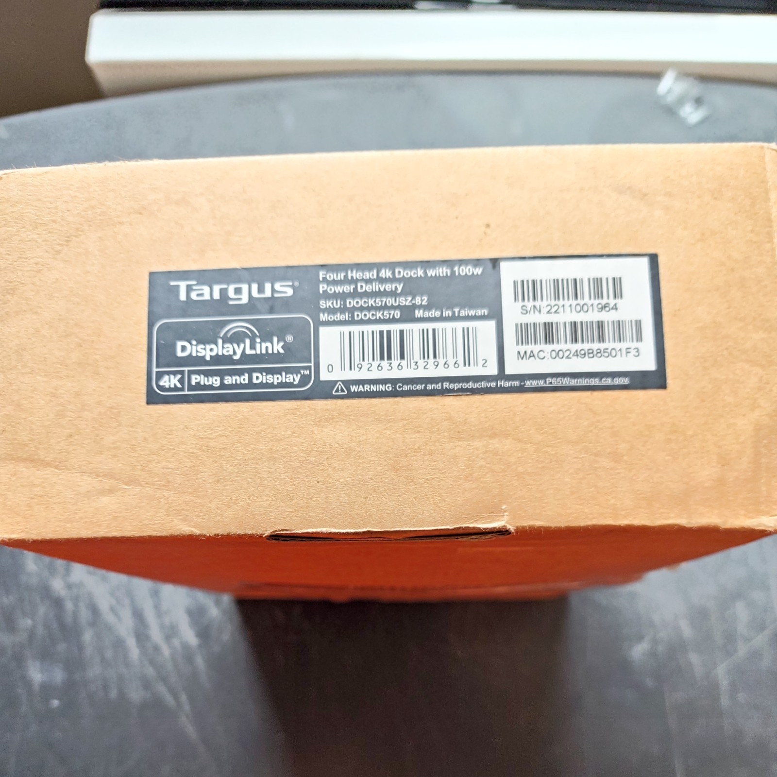 Targus DOCK570USZ Docking Station