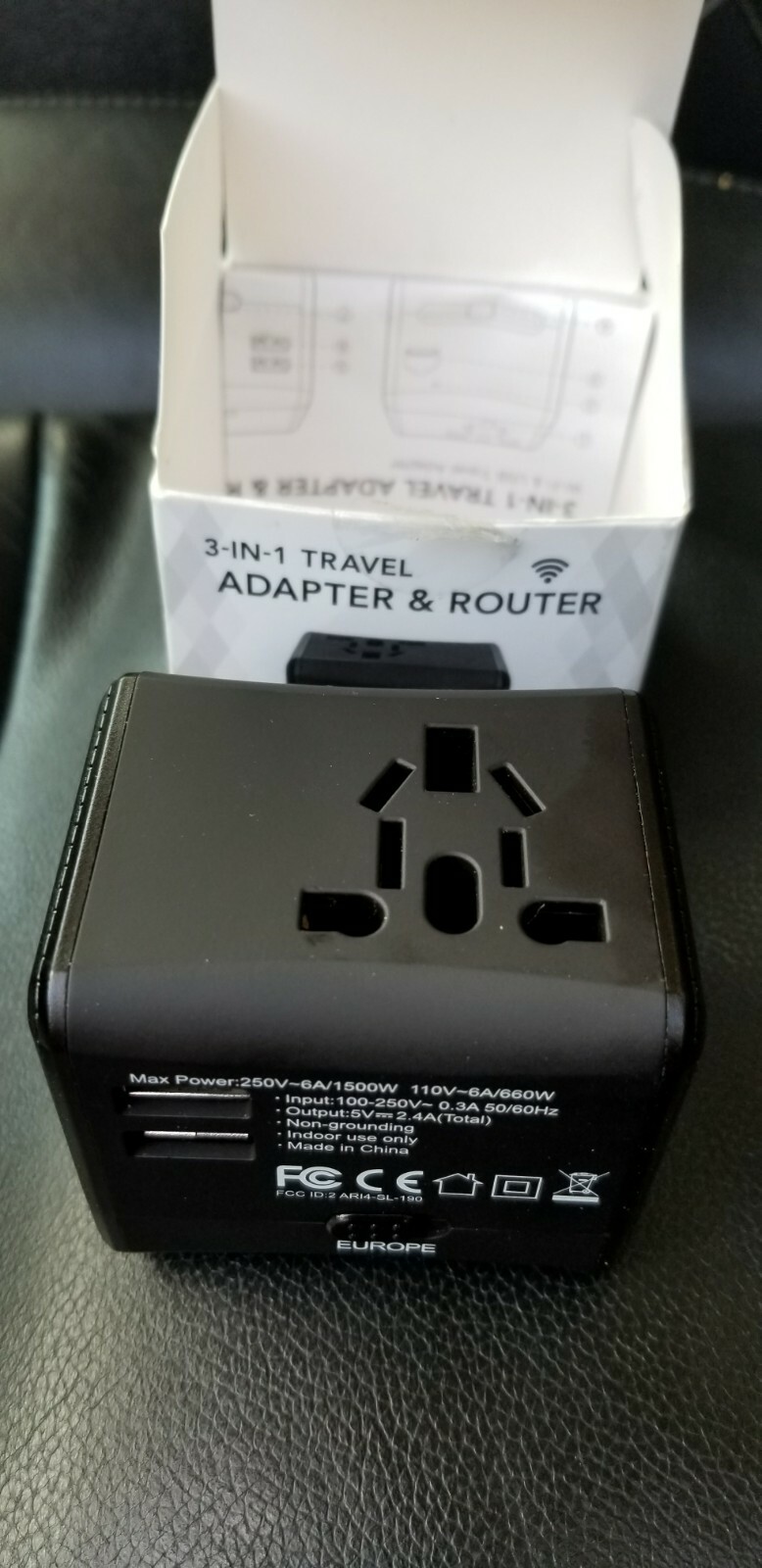 3 In 1 Wireless Travel Smart Router