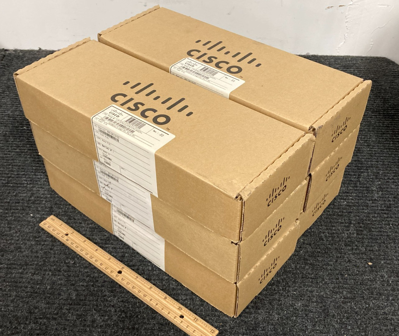 Lot of 6 Cisco CP-SINGLEFOOTSTAND= Footstand Kit For Single 791X Series - NIB -