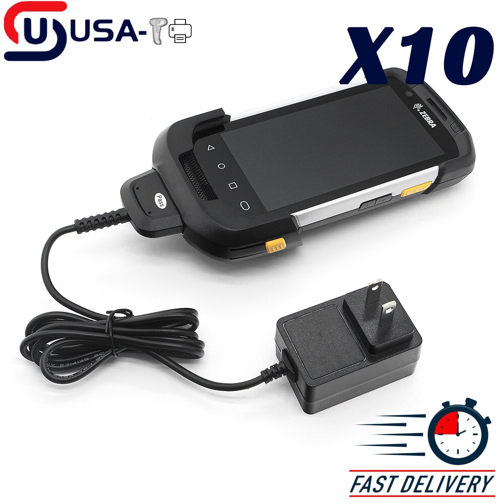 10X Power Charger Cable for Zebra TC70 TC72 TC75 TC77 CHG-TC7X-CBL1-01 US STOCK