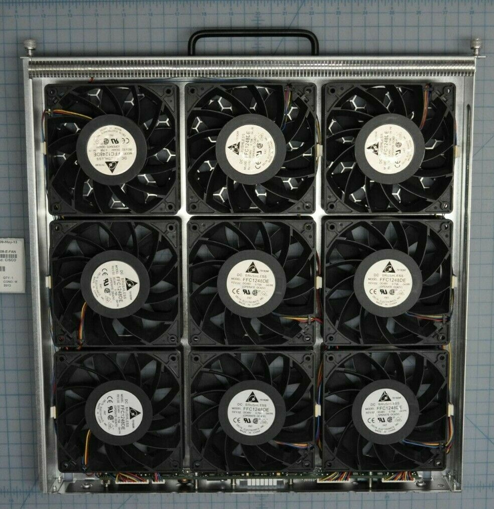 Cisco Catalyst 6506-E Chassis Fan Tray Switch Module WS-C6509-E-FAN