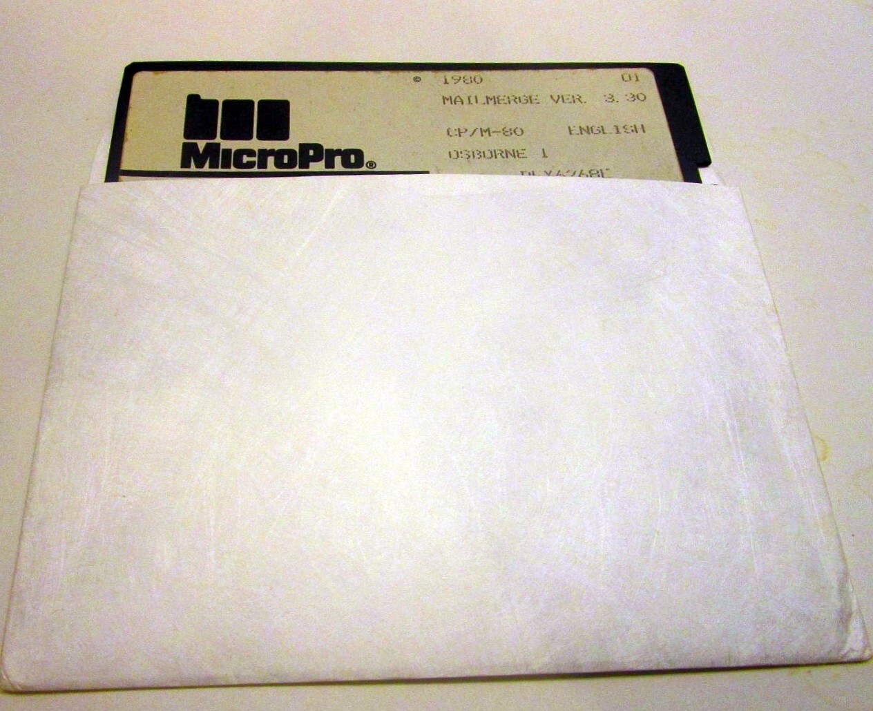 RARE MailMerge 3.3 CP/M-80 Disks by MicroPro, 1979