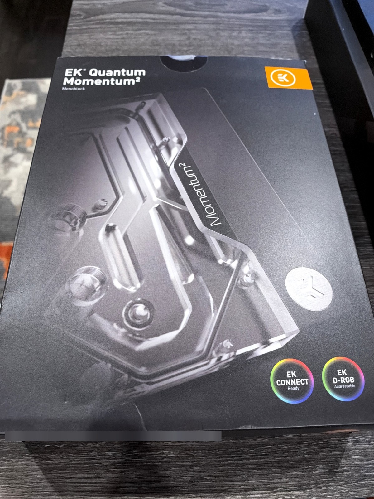 EK-Quantum Momentum² ROG Crosshair VIII Extreme D-RGB Plexi Monoblock - New