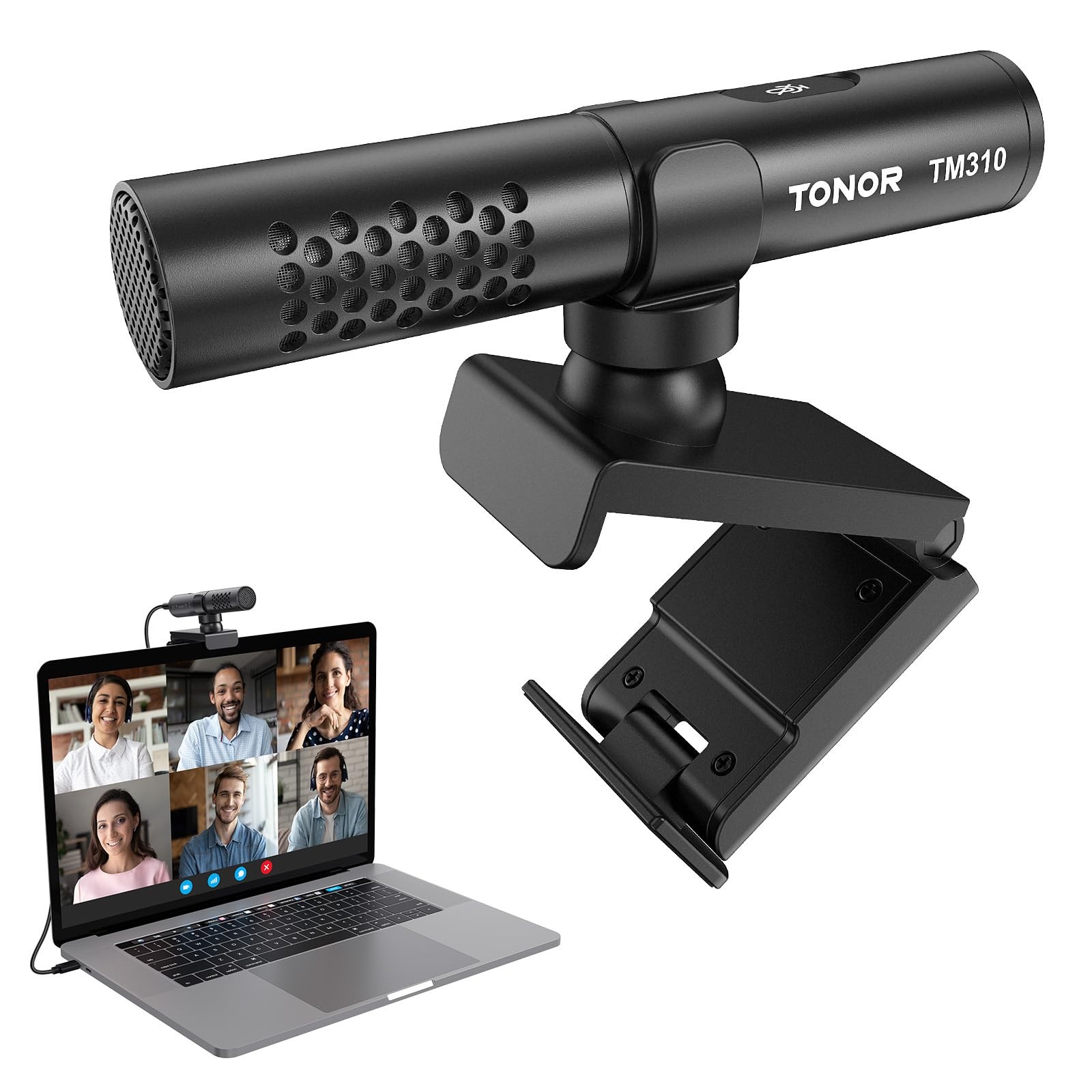 USB Conference Microphone for Laptop, Computer Mic with Mute Button