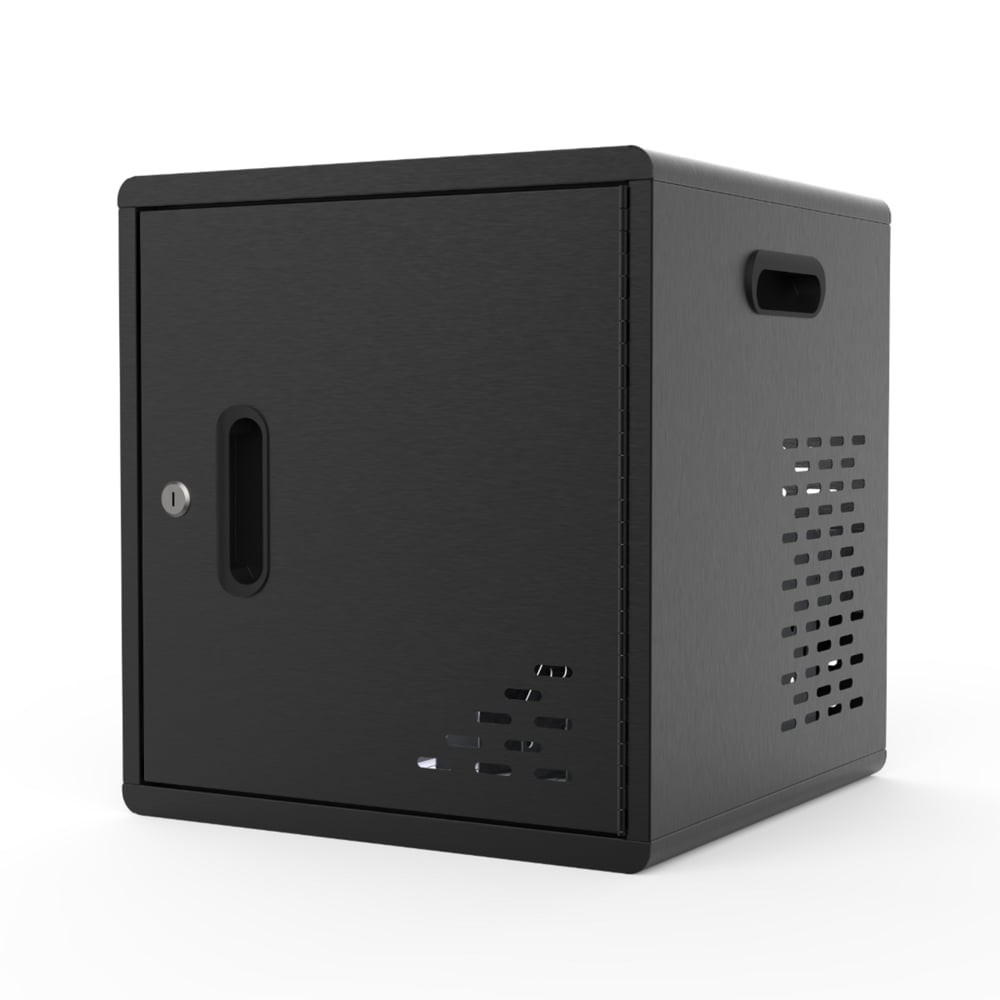 Luxor LLMC10 10‑Device Modular Charging Cabinet – New Locking Steel Storage