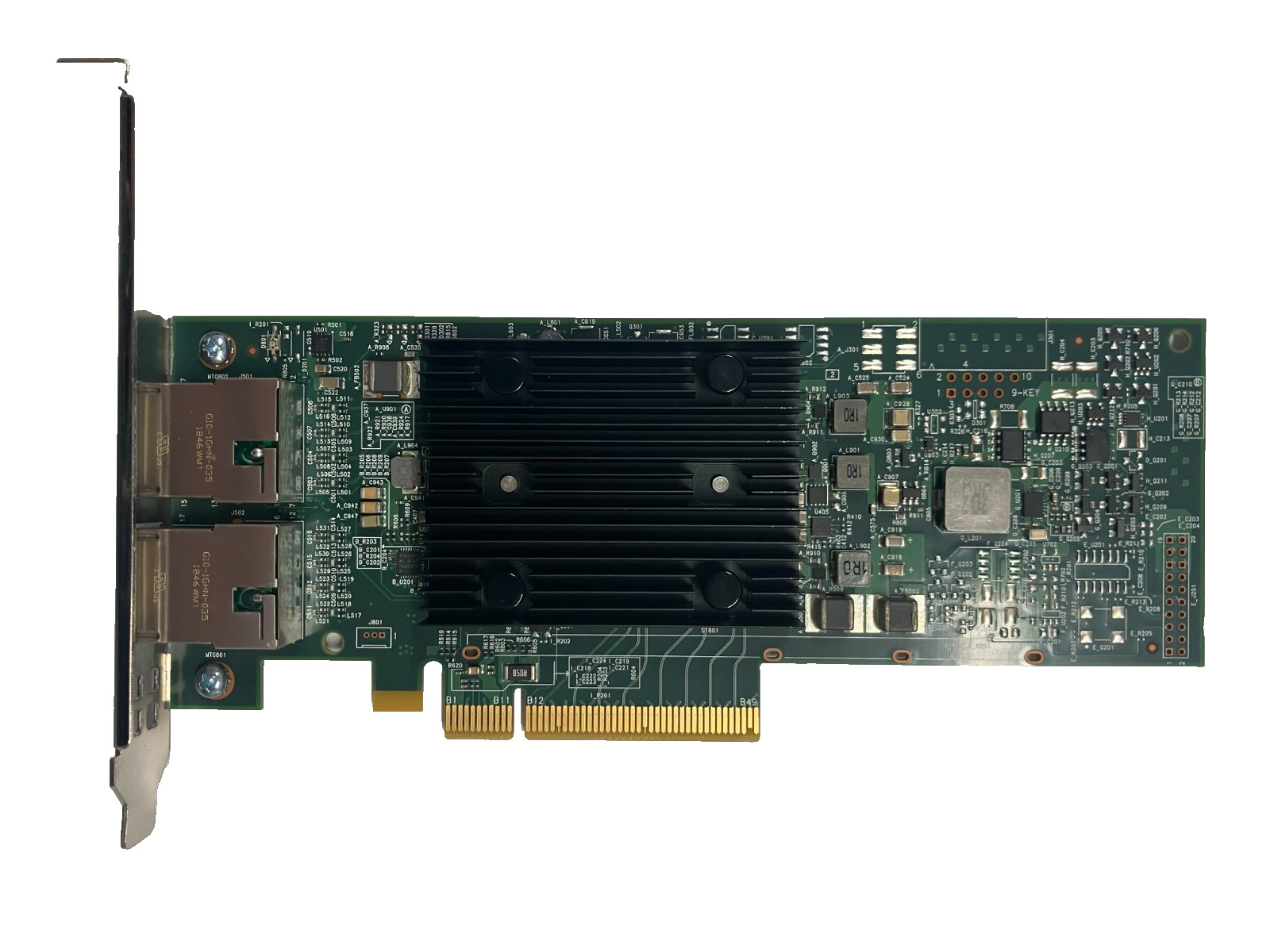 Dell 03TM39 Broadcom 57416 Dual Port 10GbE RJ45 PCIe Network Card 3TM39