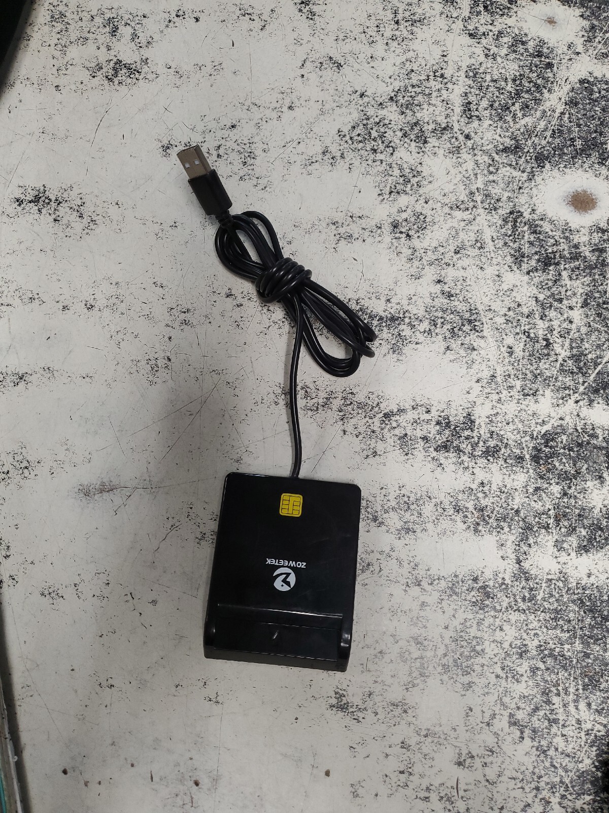 Zoweetek ID Card Reader USB Smart Card Reader military dod security